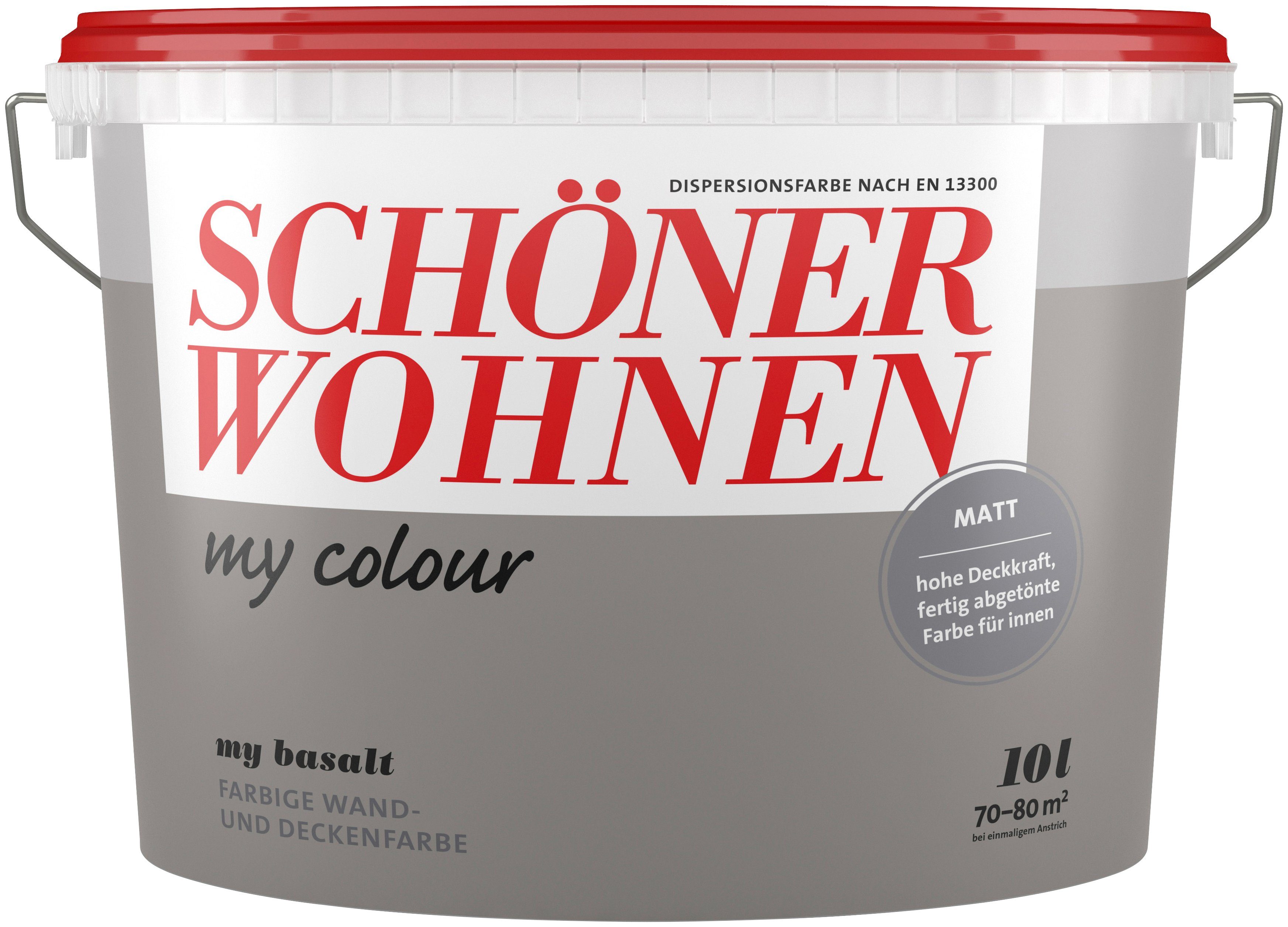 SCHÖNER WOHNEN FARBE Wand- und Deckenfarbe my colour, matt, leicht zu verarbeitende Innenfarbe