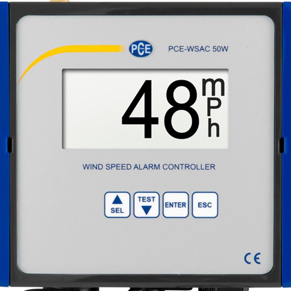 PCE Instruments PCE Instruments Anemometer / Warnanlage PCE-WSAC 50W 230 Wetterstation
