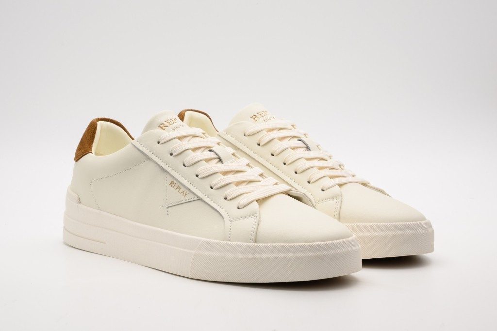 Replay EVAN M CLASS Sneaker Klassik Sneaker, Halbschuh, Schnürschuh mit Kontrast an der Ferse