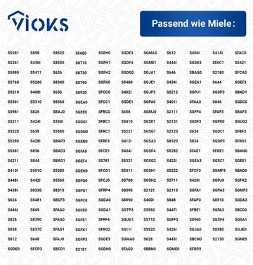 VIOKS Filterbeutel Staubsaugerbeutel Ersatz für Miele 9917730, (10-St), für S8340 PowerLine/ Ecoline Staubsauger