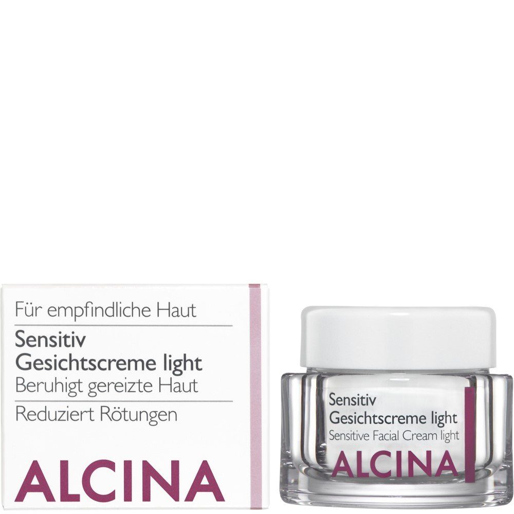 ALCINA Gesichtspflege Alcina Sensitiv Gesichtscreme Light - 50ml