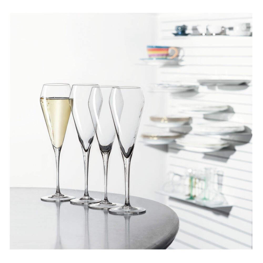 Gläser-Set Champagnerkelch SPIEGELAU Set, Kristallglas 4er Willsberger Anniversary