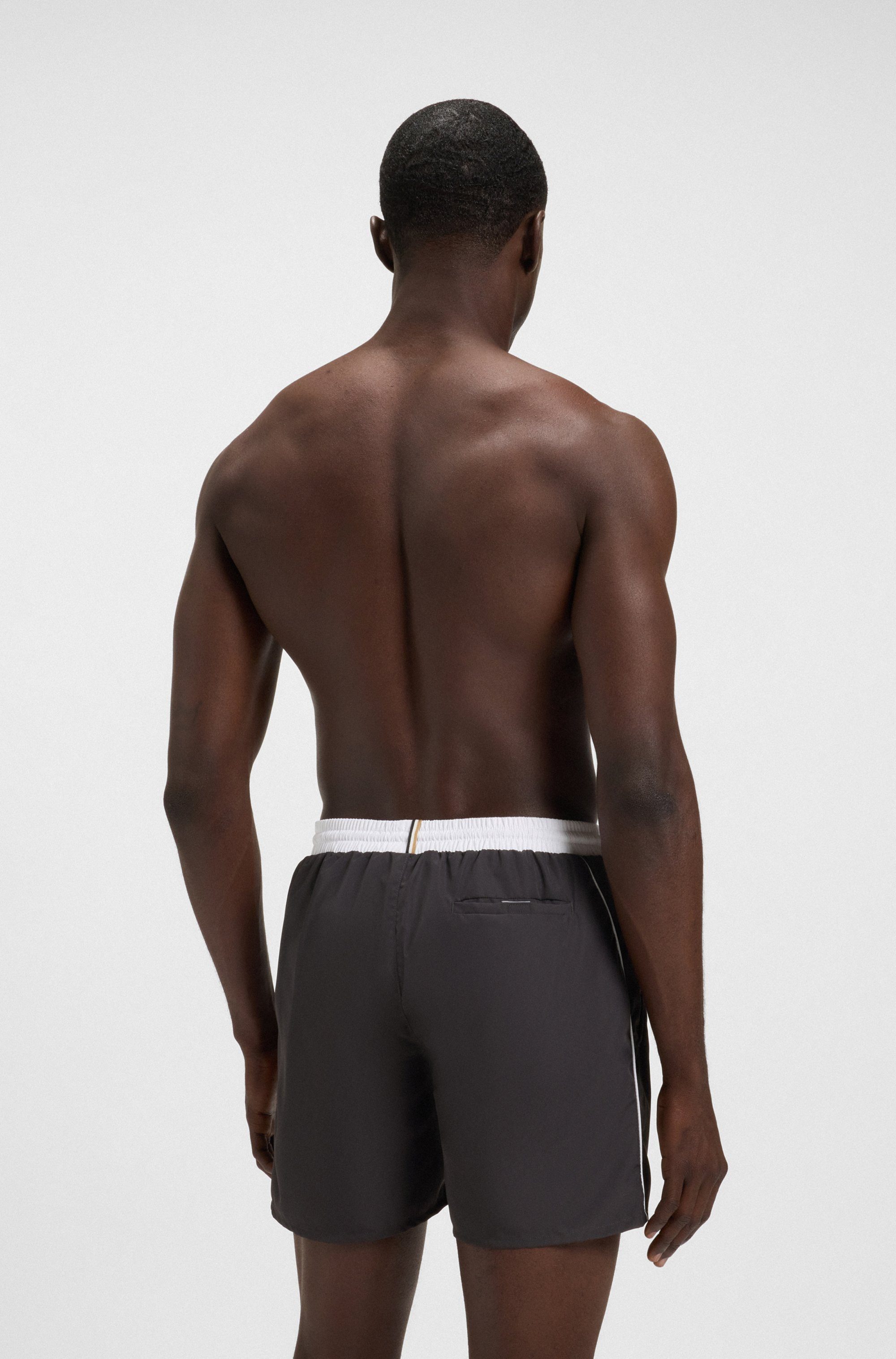 BOSS Badeshorts Starfish mit Kontraststreifen günstig online kaufen