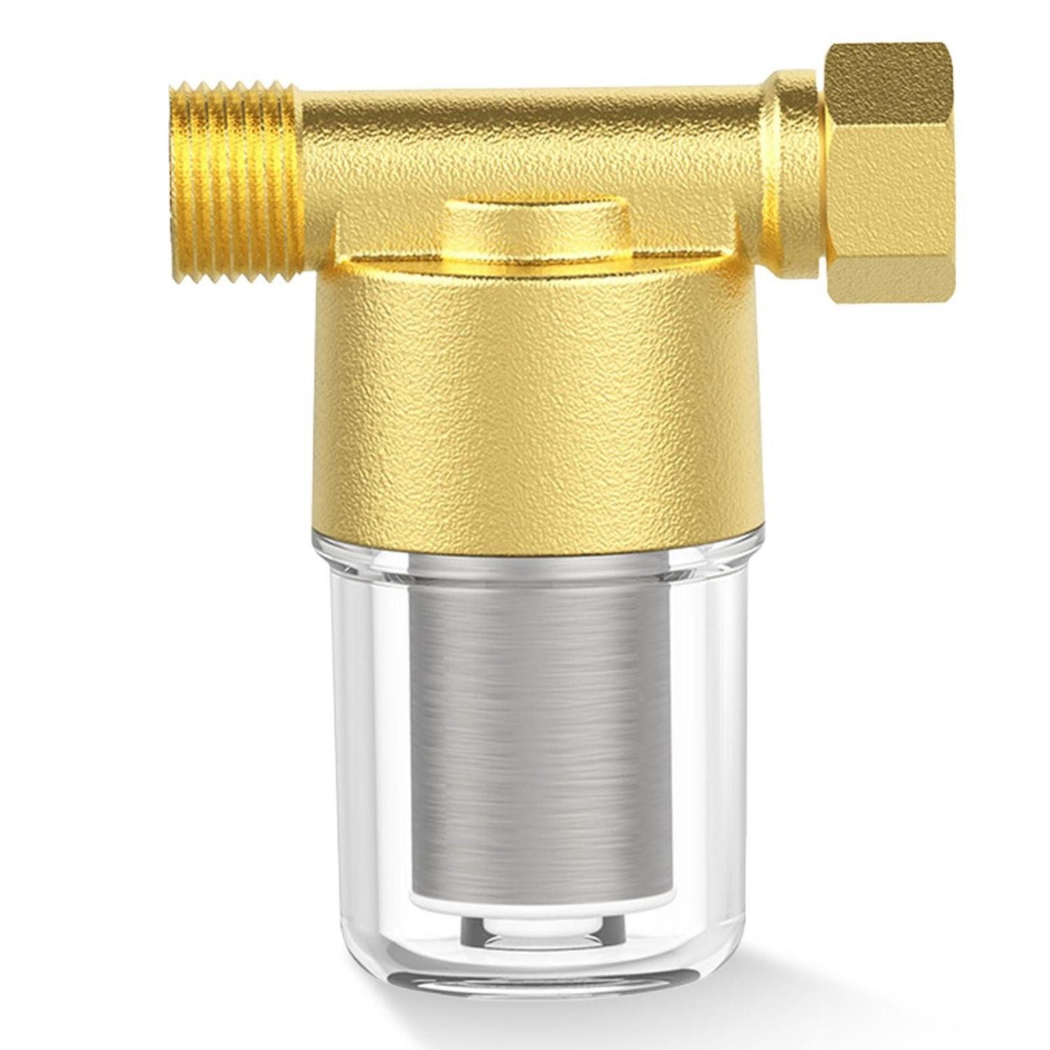 LuxusKollektion Wasserhahnfilter Wasserfilter für Warmwasserbereiter Edelstahl 40μm