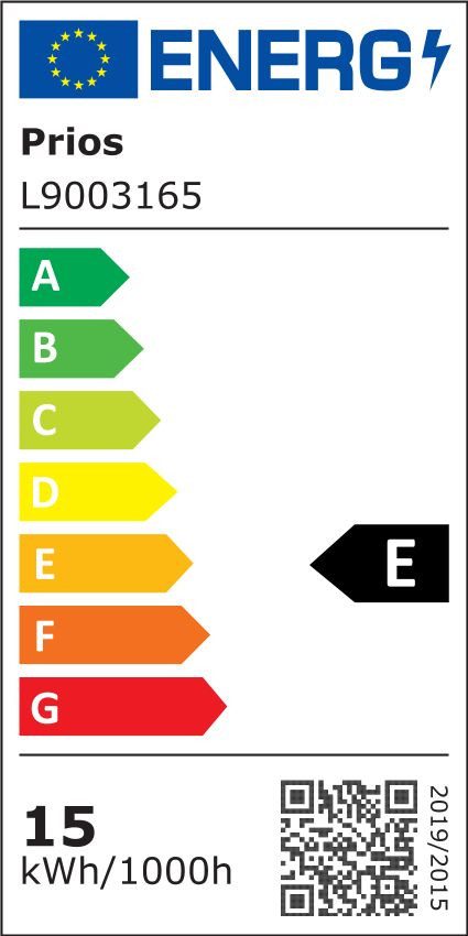 Energieeffizienzklasse: 