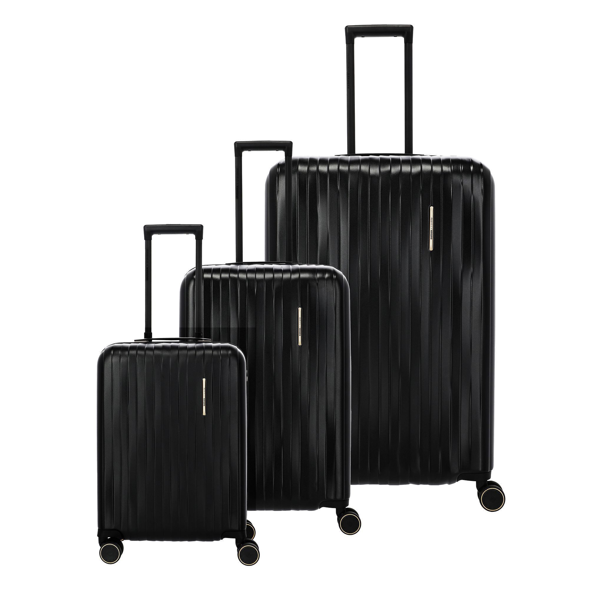 travelite Trolleyset Barbara Novelty, 4 Rollen, (3-teilig, 3 tlg), Polycarbonat