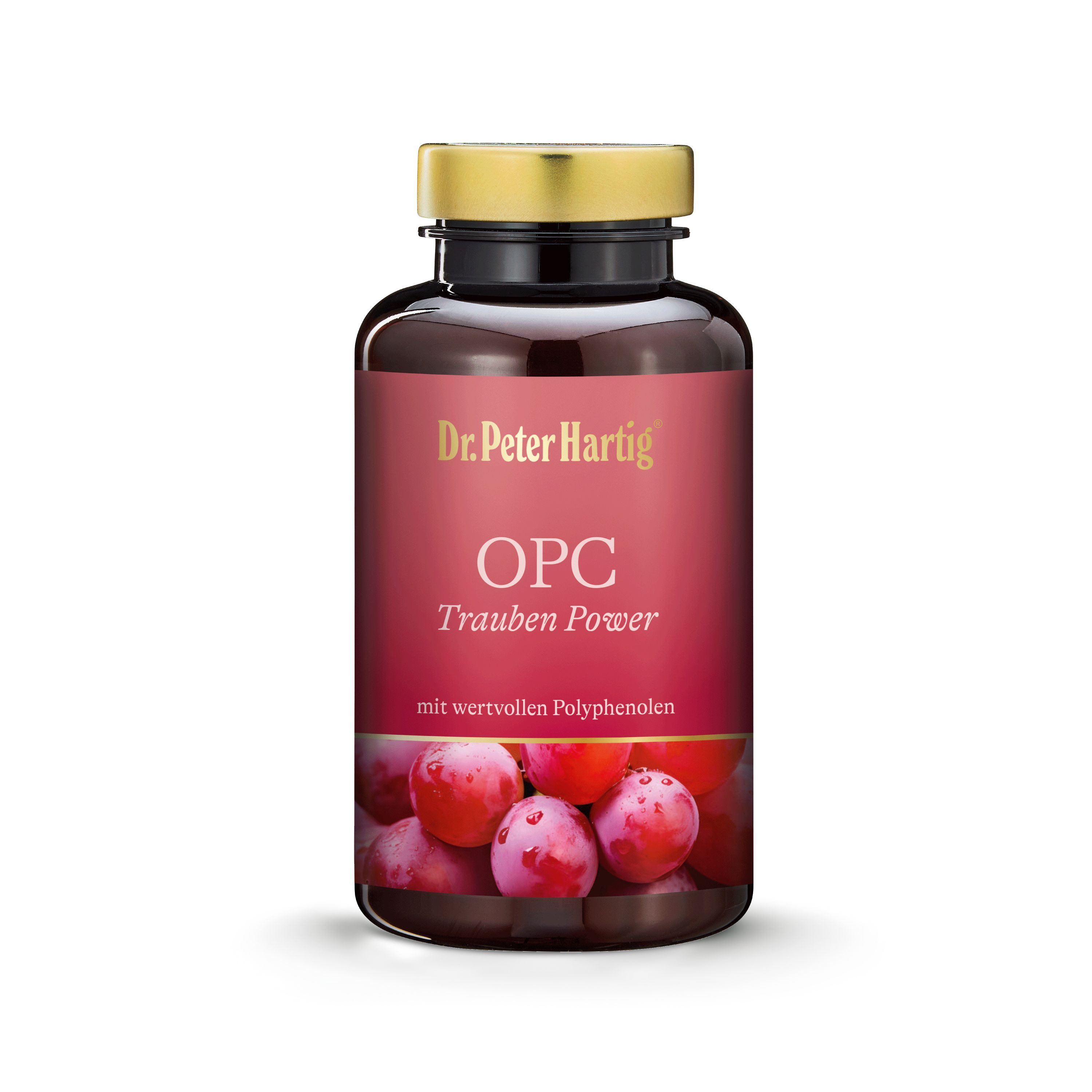 OPC Trauben Power, unterstützt Energiestoffwechsel, Vitamin C, vegan Kapseln