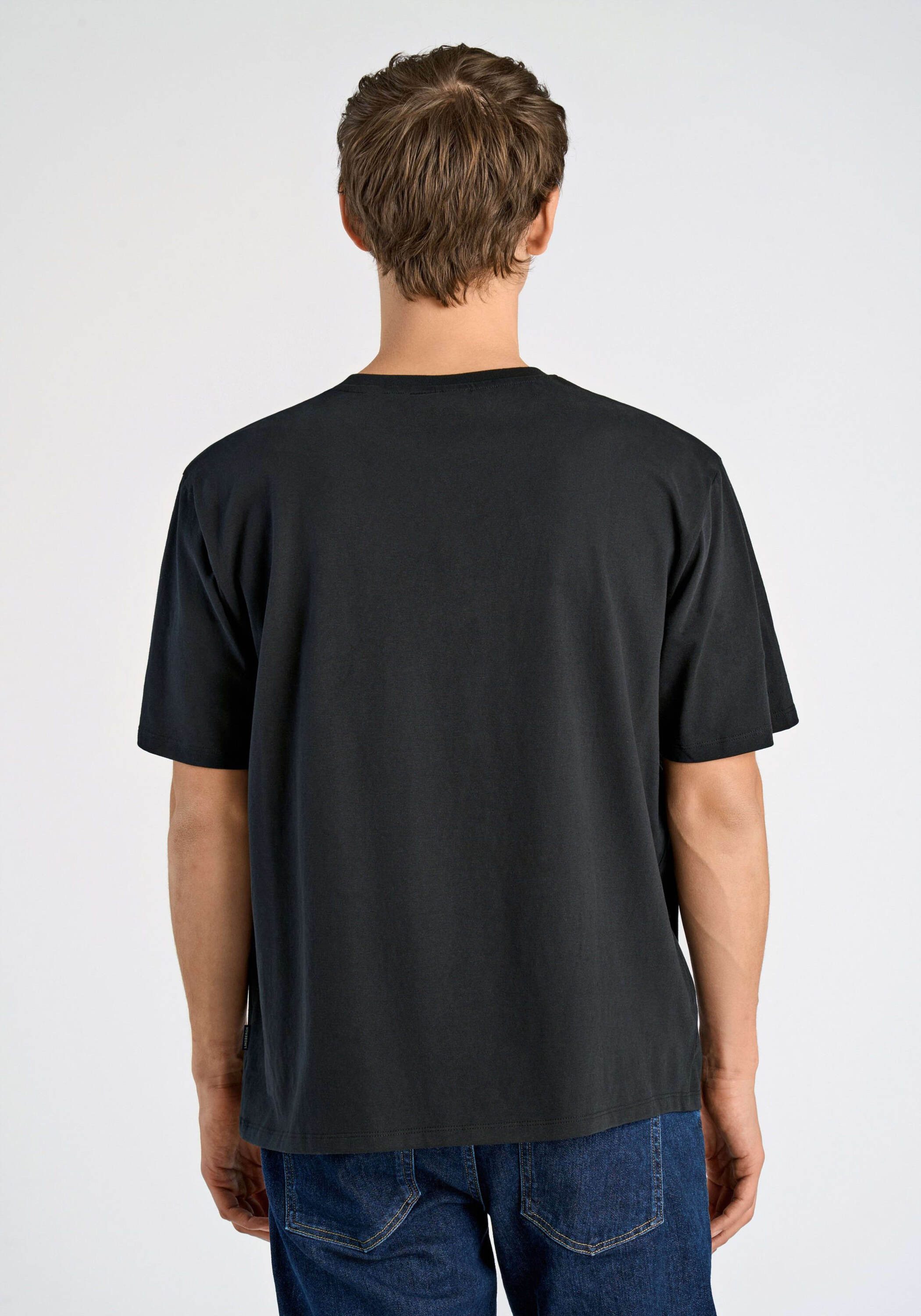 LINDBERGH Kurzarmshirt T-Shirt (Kurzarm) Relaxed Fit