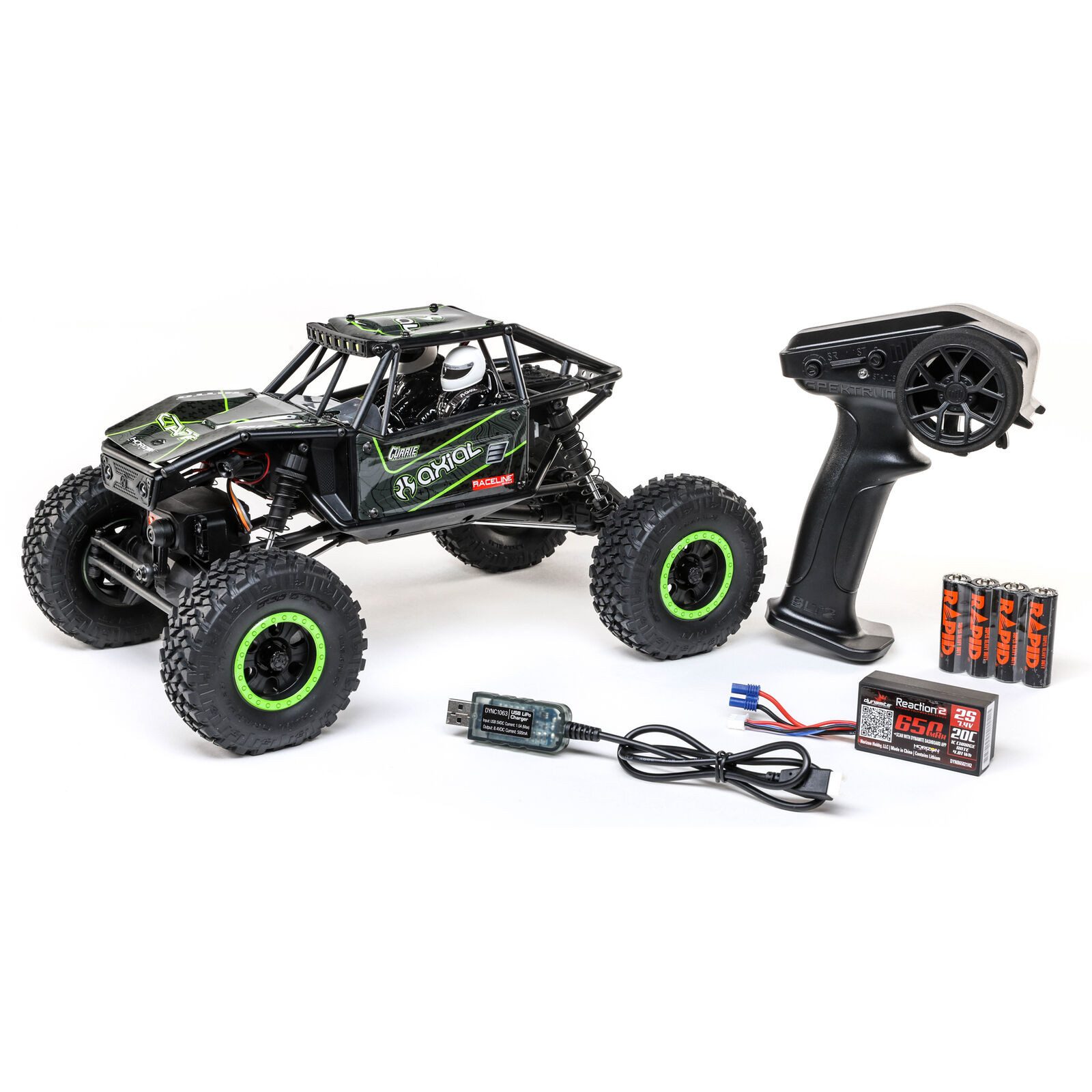 RC-Buggy Axial RC Crawler UTB18 Capra Unlimited 1:18 4WD RTR schwarz