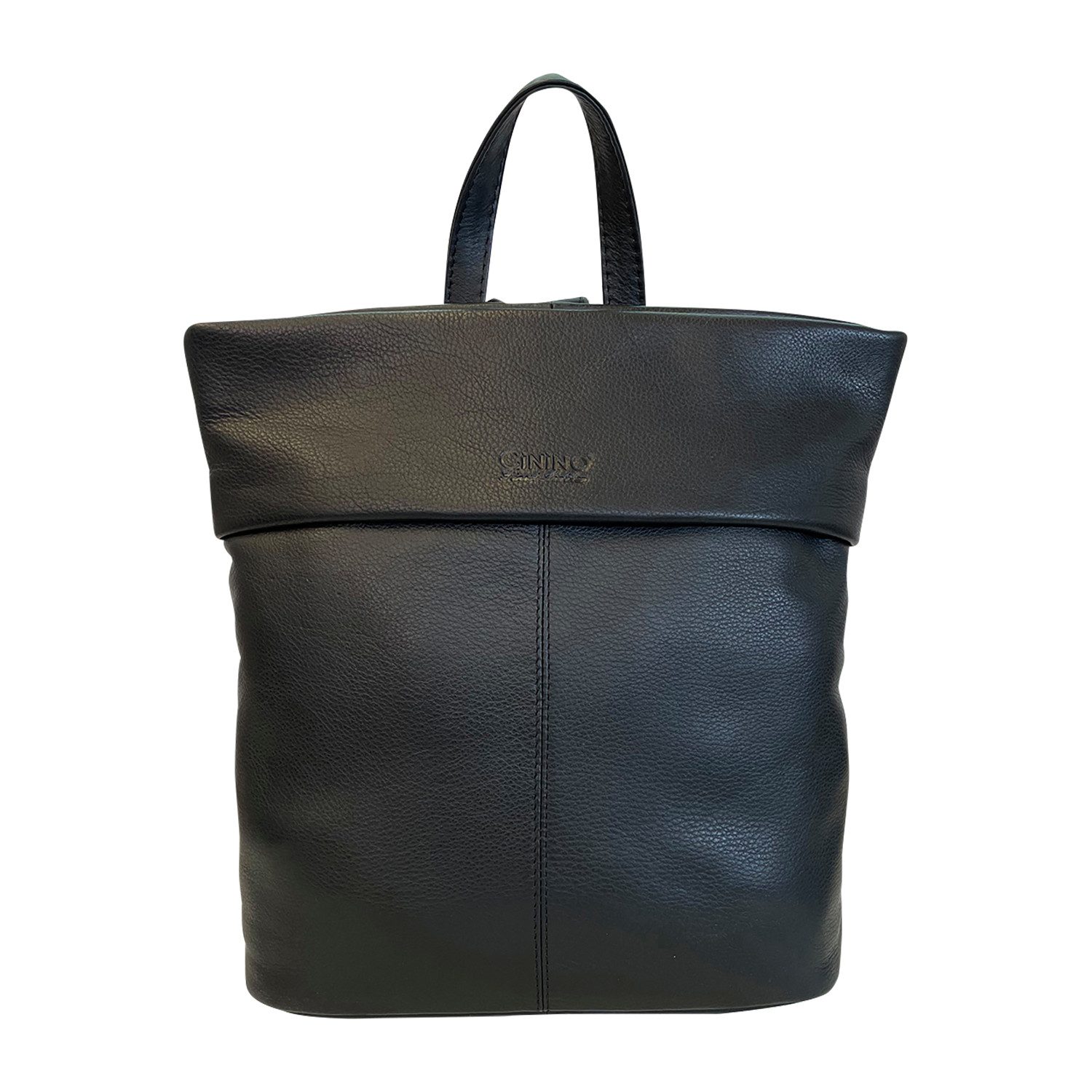 Cinino Cityrucksack C6064, Echtleder-Rucksack – Ihr eleganter Begleiter für jeden Tag
