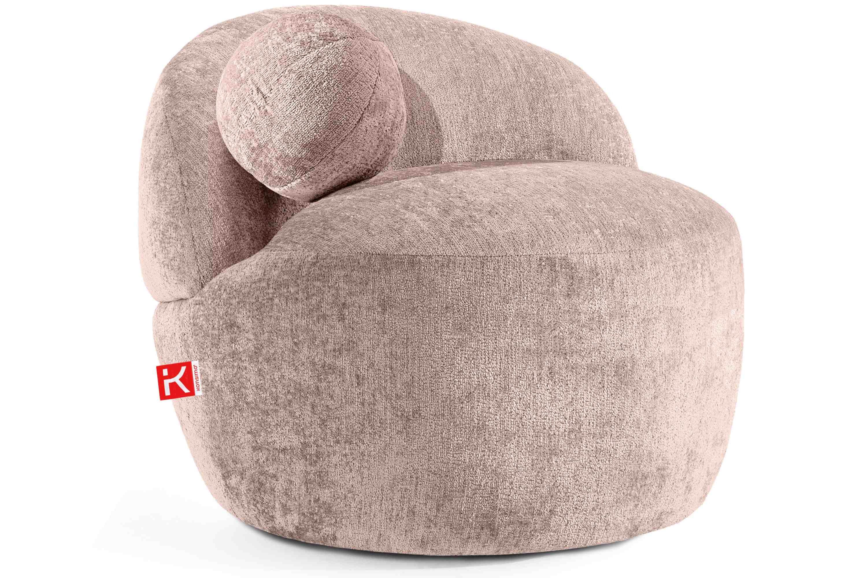 KONSIMO® Cocktailsessel NELUM Modern Sessel, organische günstig online kaufen