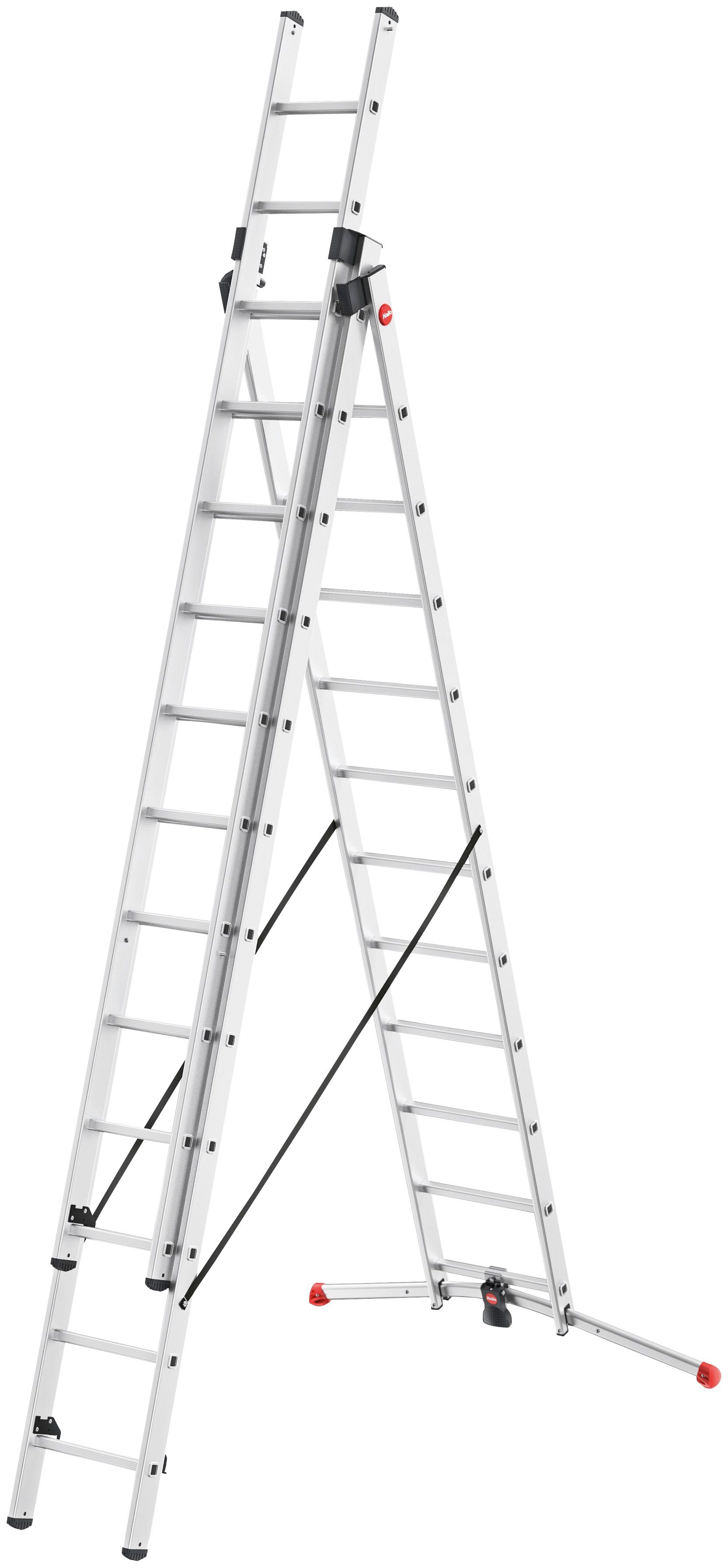 Hailo Anlegeleiter S100 ProfiLOT, Aluminium Kombileiter günstig online kaufen