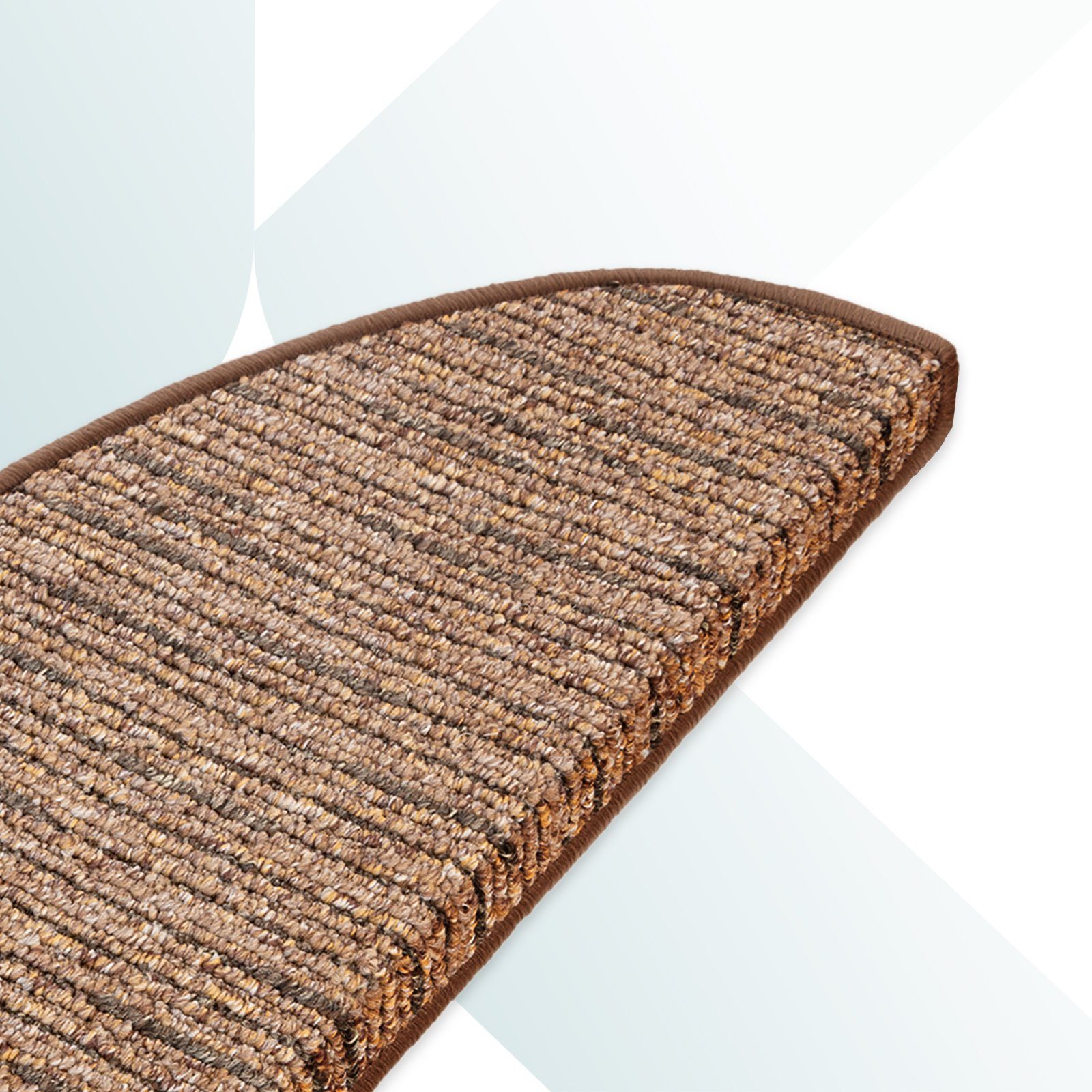 Kubus Stufenmatte Genf, Umkettelt, Eckig oder Halbrund, Halbrund, Selbstkle günstig online kaufen