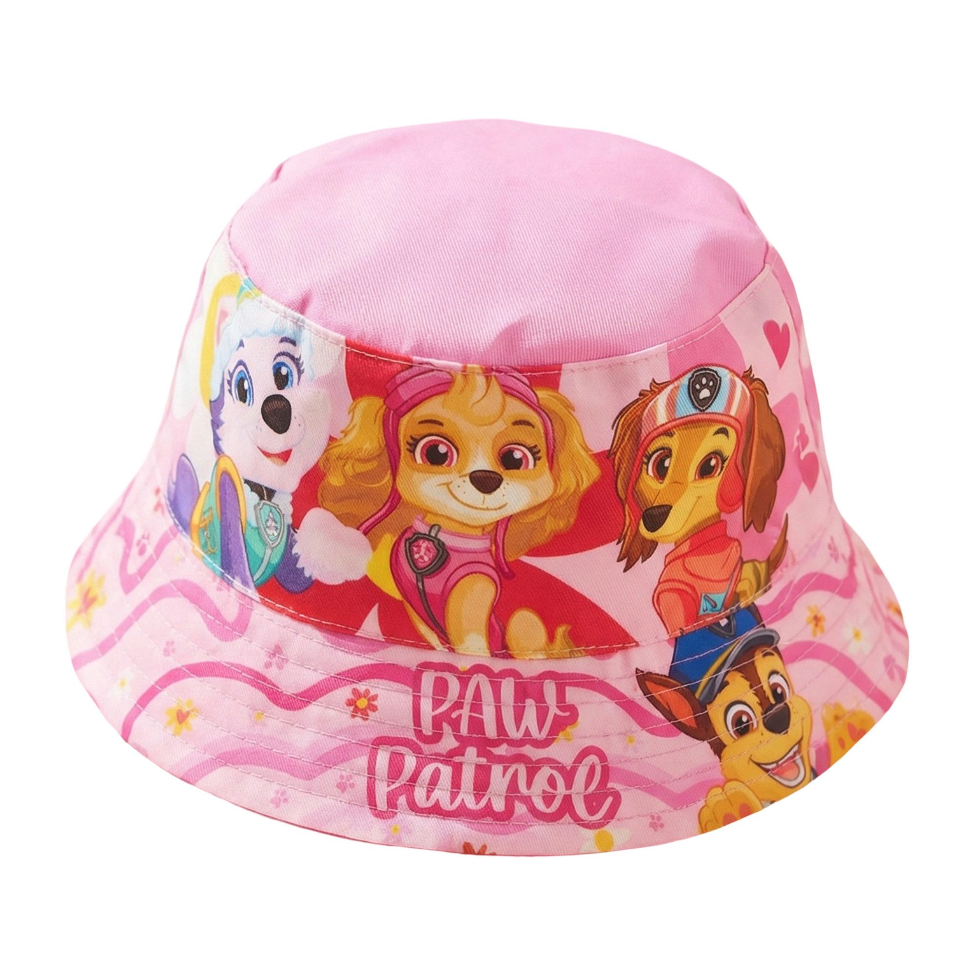 PAW PATROL Fischerhut Paw Patrol Skye Everst Liberty Kinder Fischermütze Fischerhut Gr. 53