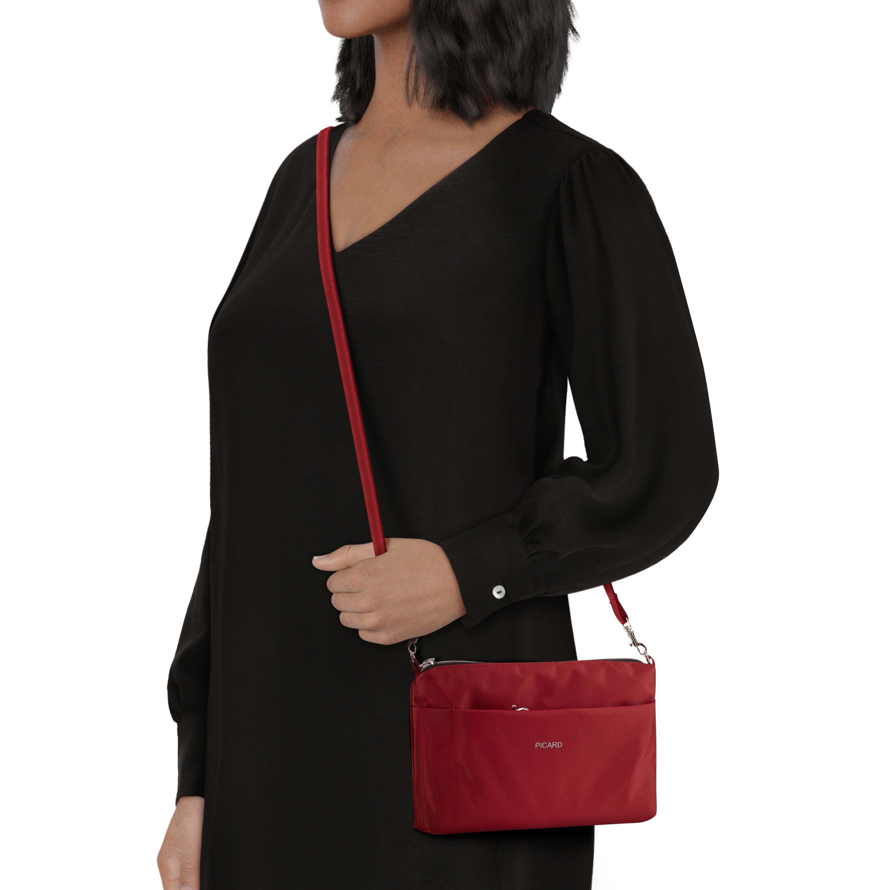 Picard Schultertasche PICARD Taschen-Organizer Switchbag aus Nylon