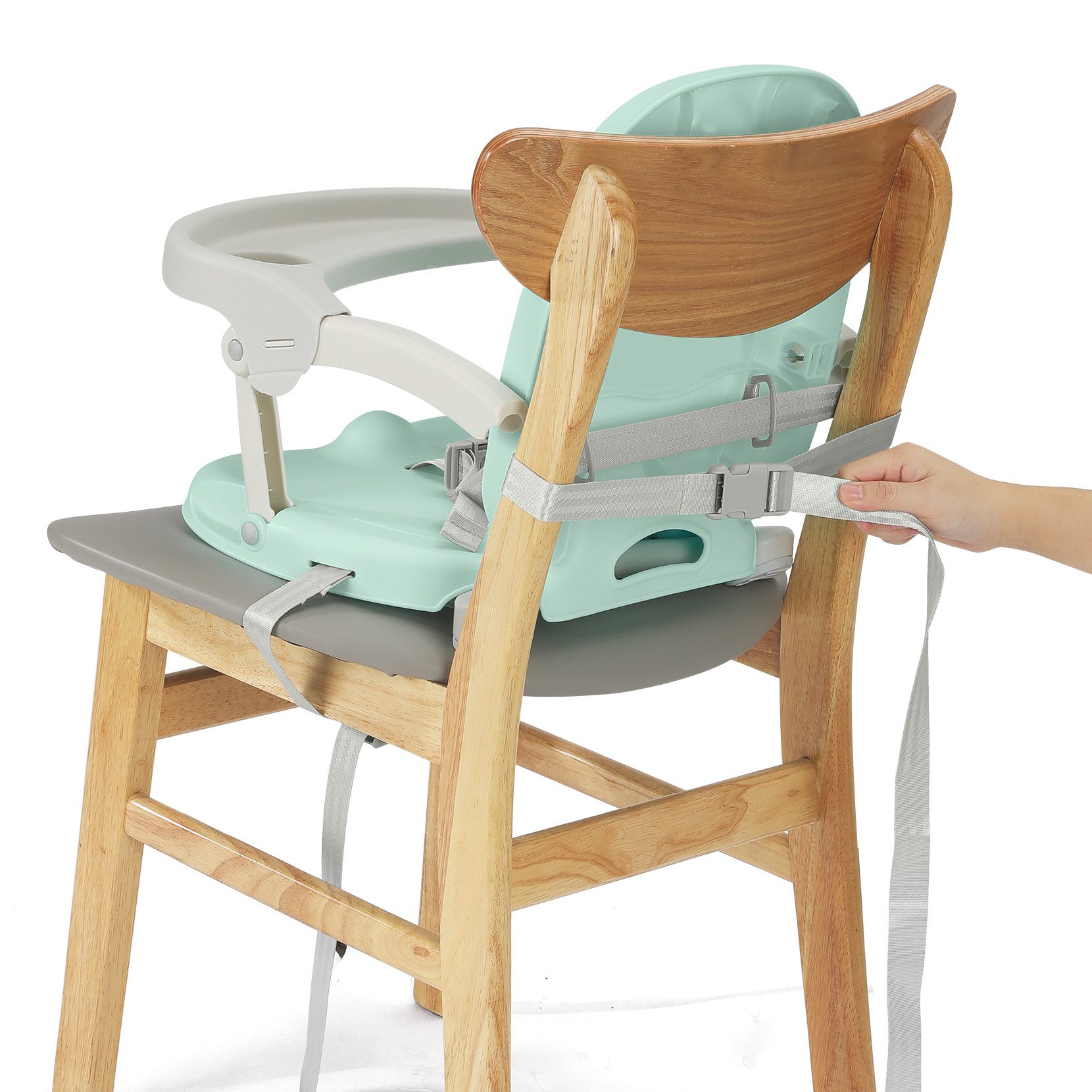 OUNUO Kinderstuhl Sitzerhöhung Baby Tragbar Stuhl günstig online kaufen