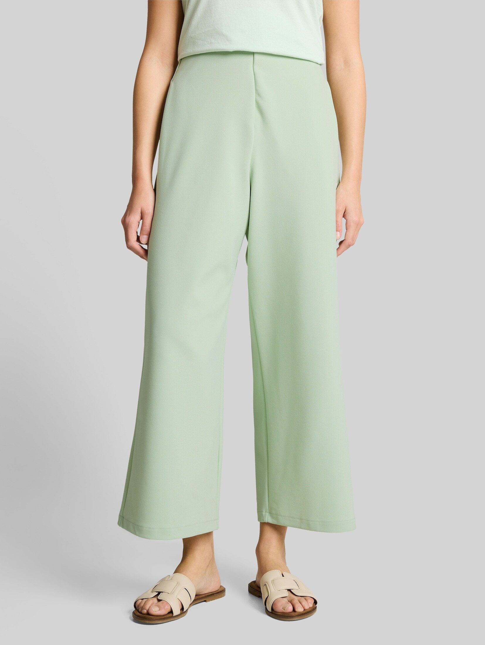 TOM TAILOR Denim Stoffhose Hosen & Chino High Waist Culotte Hose