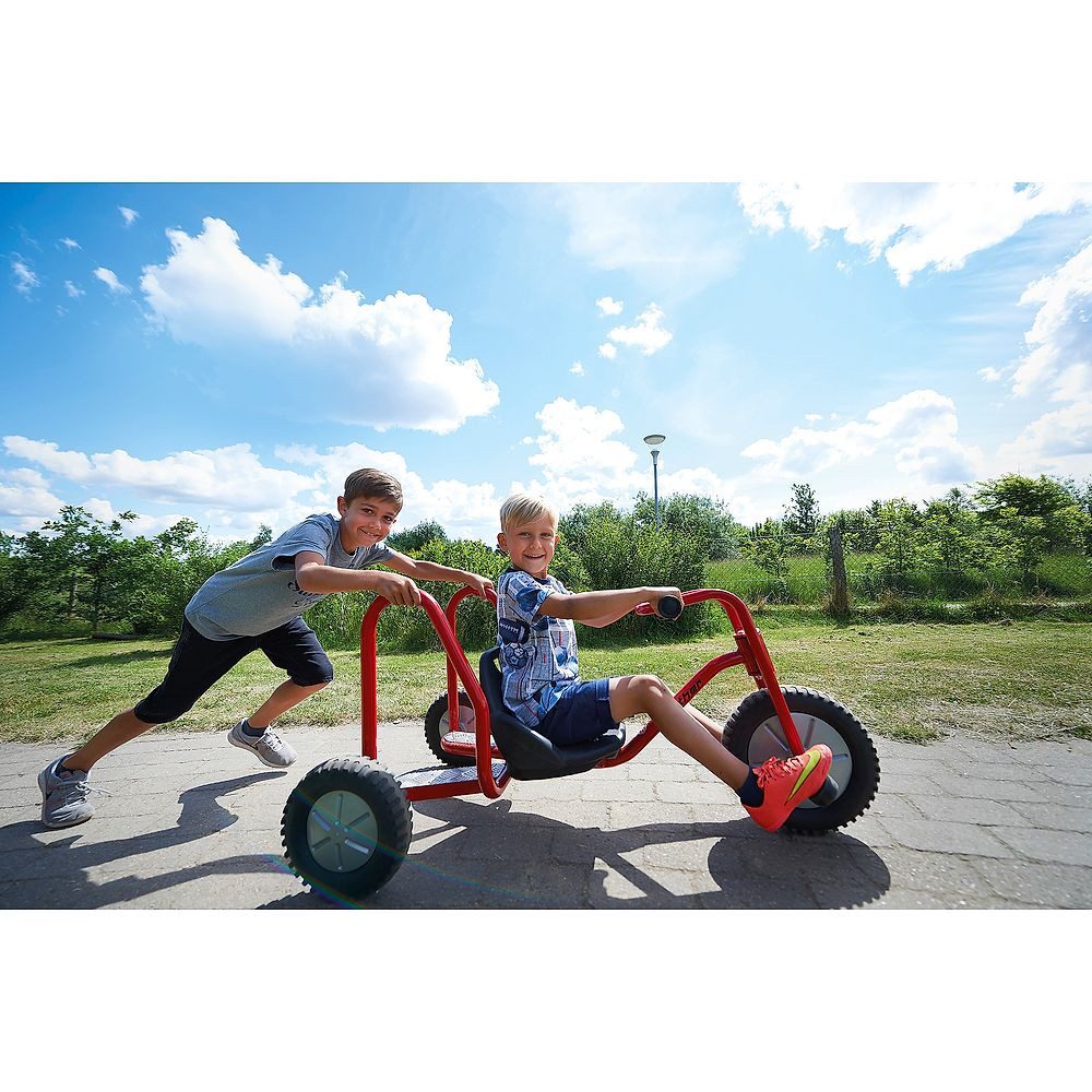 Winther Go-Kart Viking Spielfahrzeug Explorer BobKart, Ideal für Schulen und Kindergärten