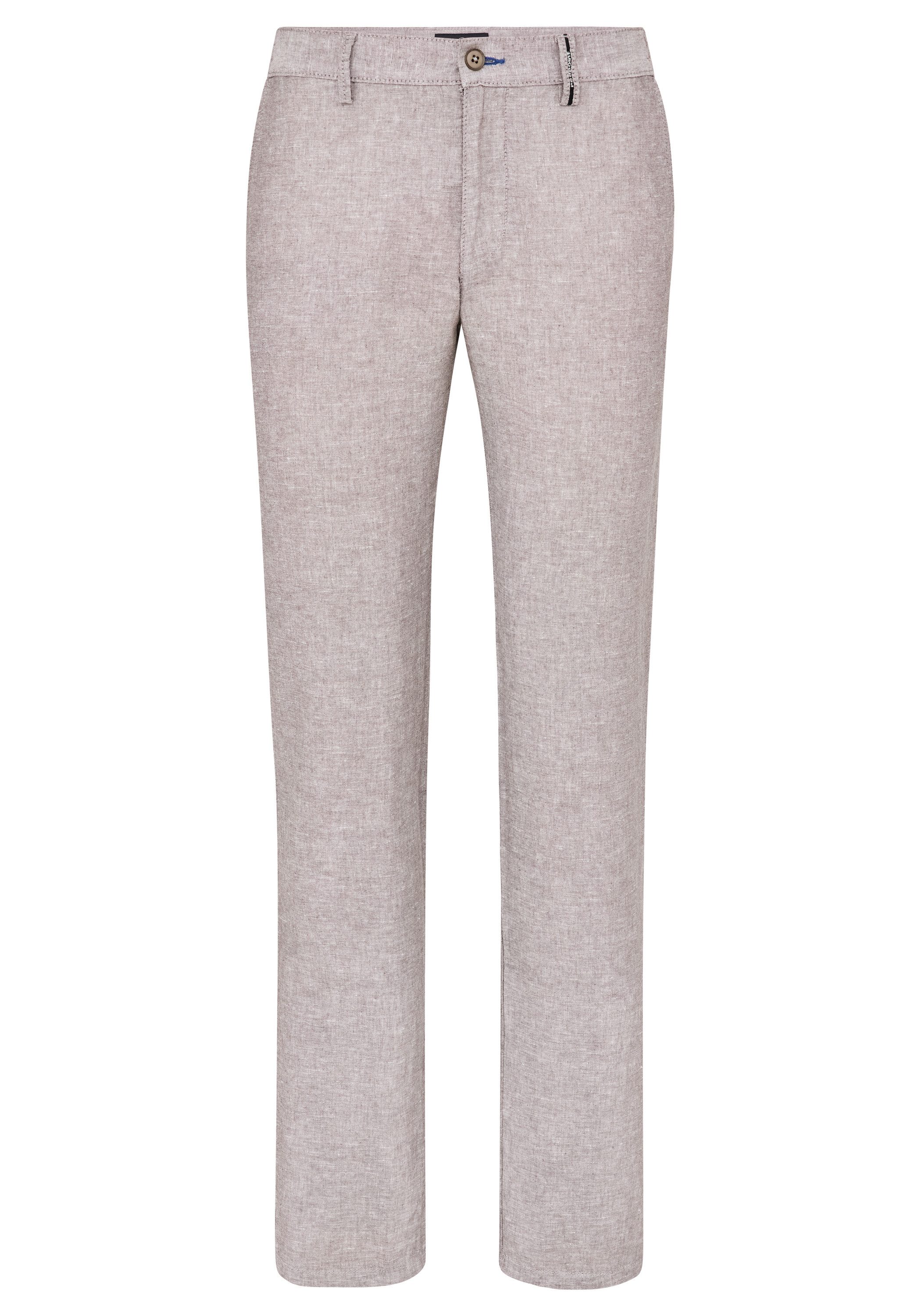 Redpoint Stoffhose HALIFAX Modern Fit Baumwoll-Leinen Chinohose günstig online kaufen