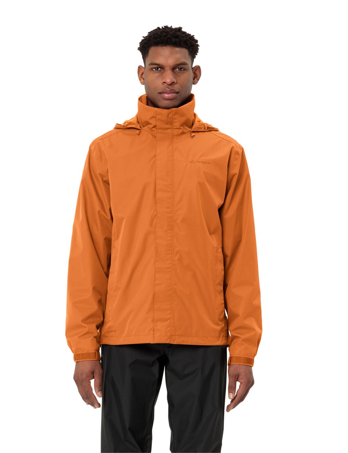 VAUDE Funktionsjacke ESCAPE LIGHT JACKET CS Trekkingjacke, Funktionsjacke Kapuze kann im Kragen verstaut werden