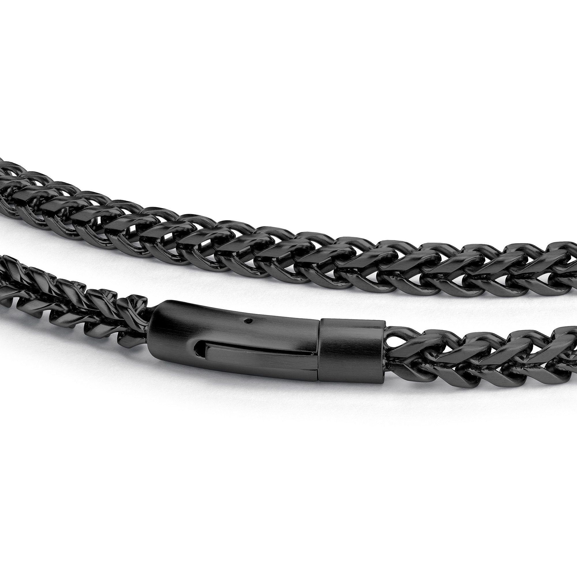 Halskette Edelstahlkette FYNCH-HATTON schwarz