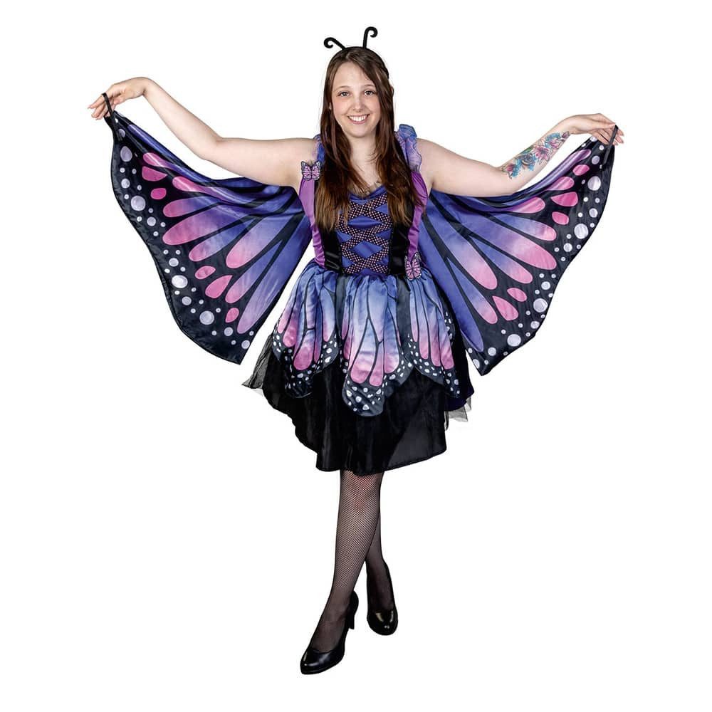 MICA Kostüm Kostüm - Schmetterling - Erwachsene - Gr. M (40/42)