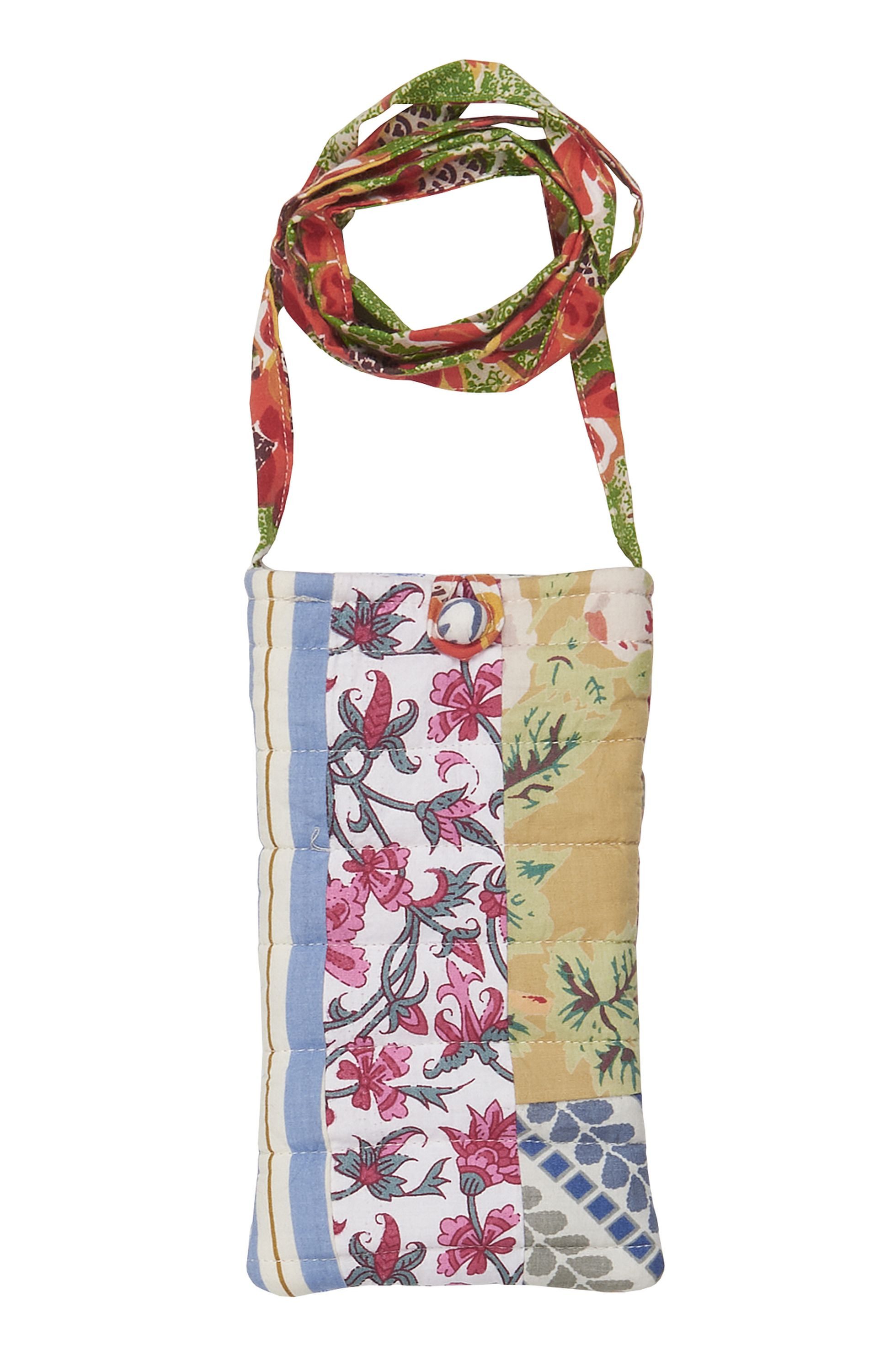 Ib Laursen Umhängetasche Ib Laursen - Handytasche Handtasche Kleine Tasche Wattiert Patchwork