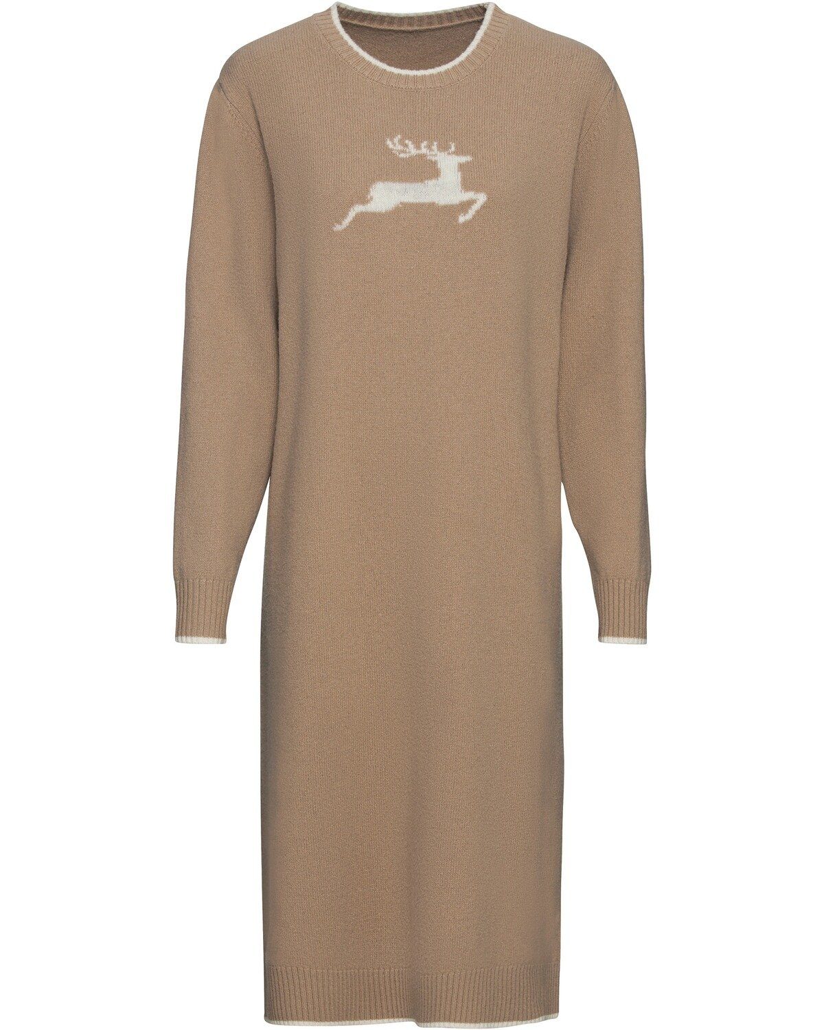 Reitmayer Strickkleid Strickkleid mit Hirsch