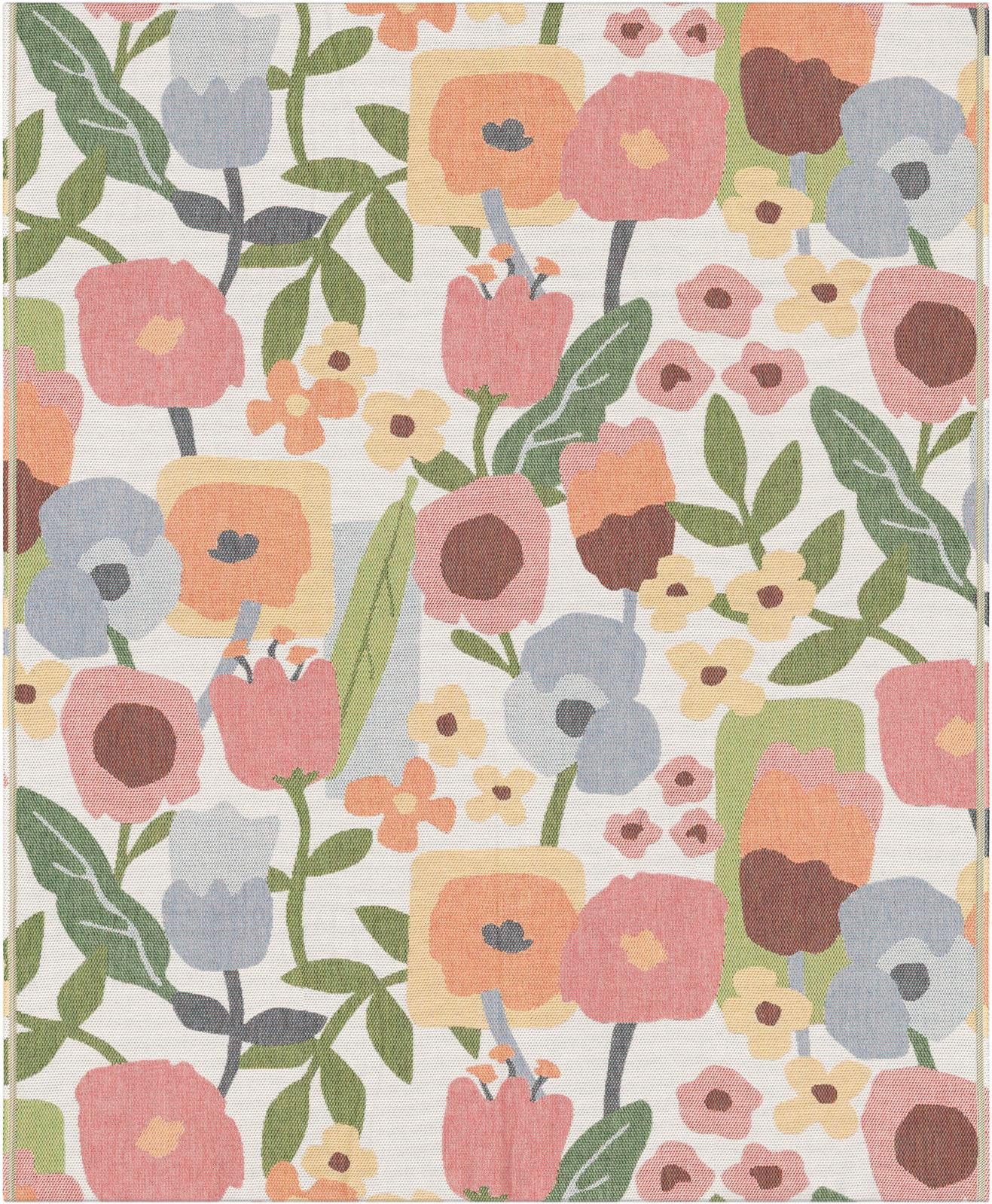 Plaid Plaid Juni 140x170 cm, EKELUND MASTER WEAVERS 1692, Pixel gewebt (6-farbig)