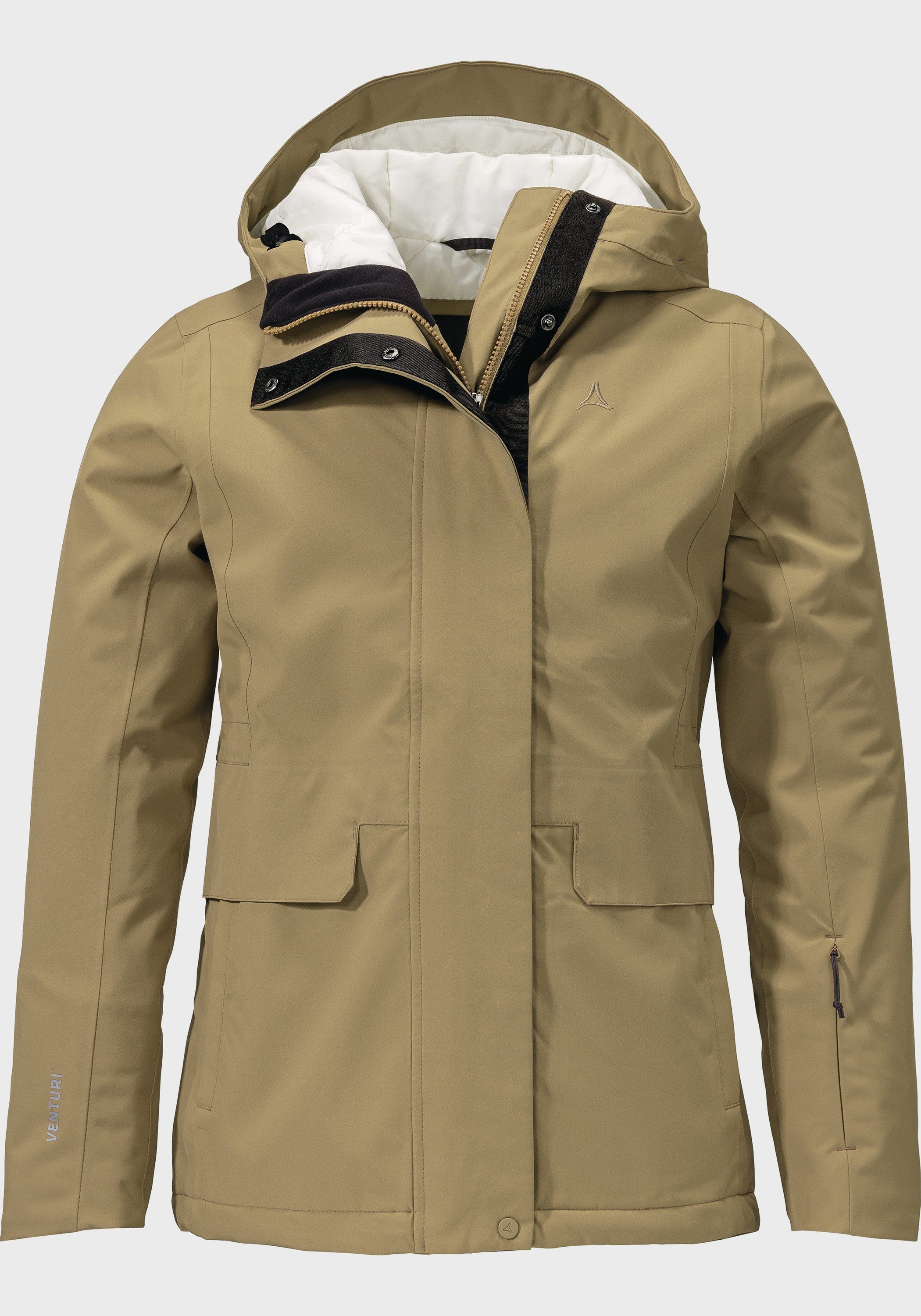 L Jacket Ins Antwerpen beige Outdoorjacke Schöffel