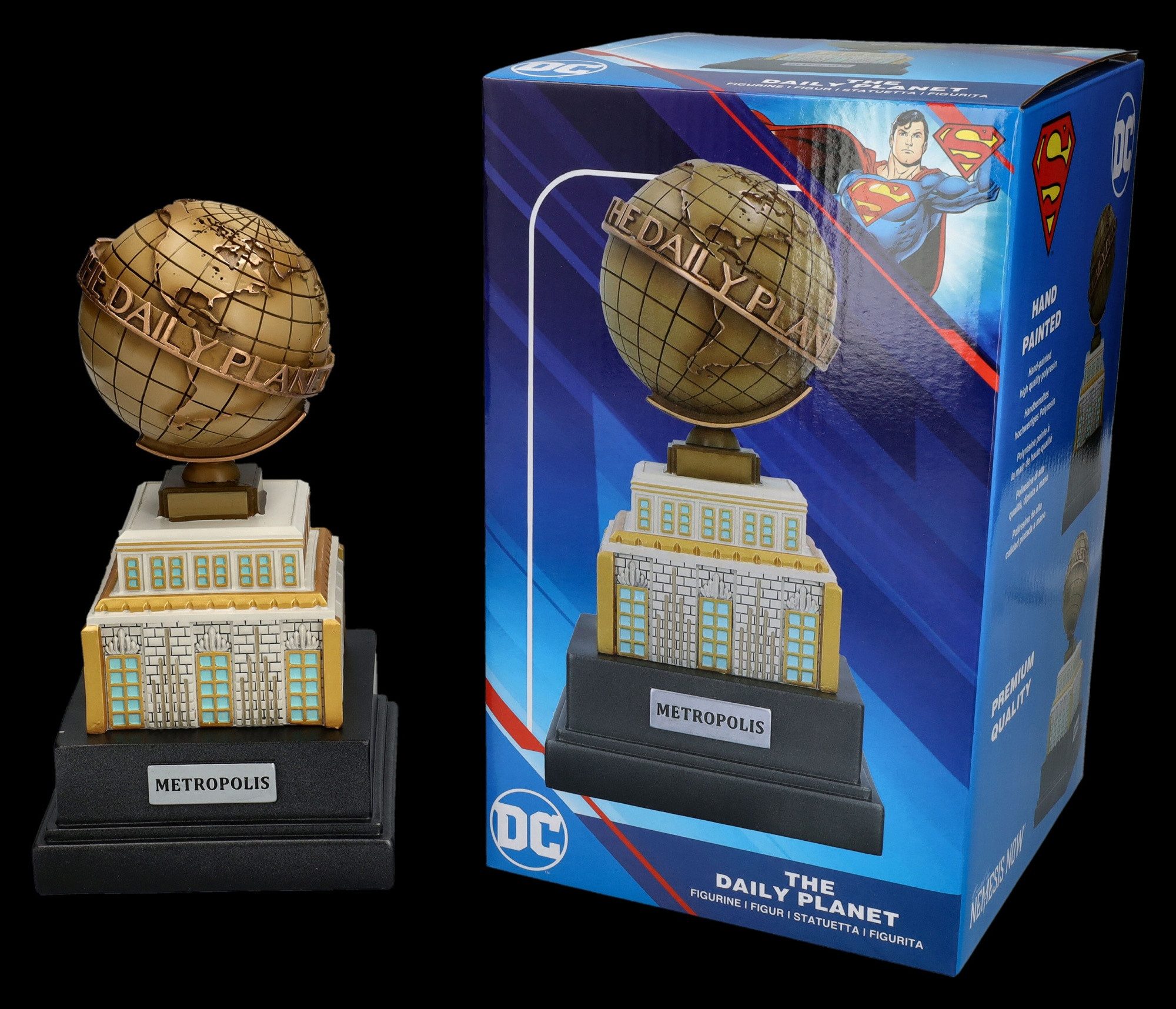 Figuren Shop GmbH Dekofigur Dekofigur DC Superman - The Daily Planet - Dekoration Merchandise Deko