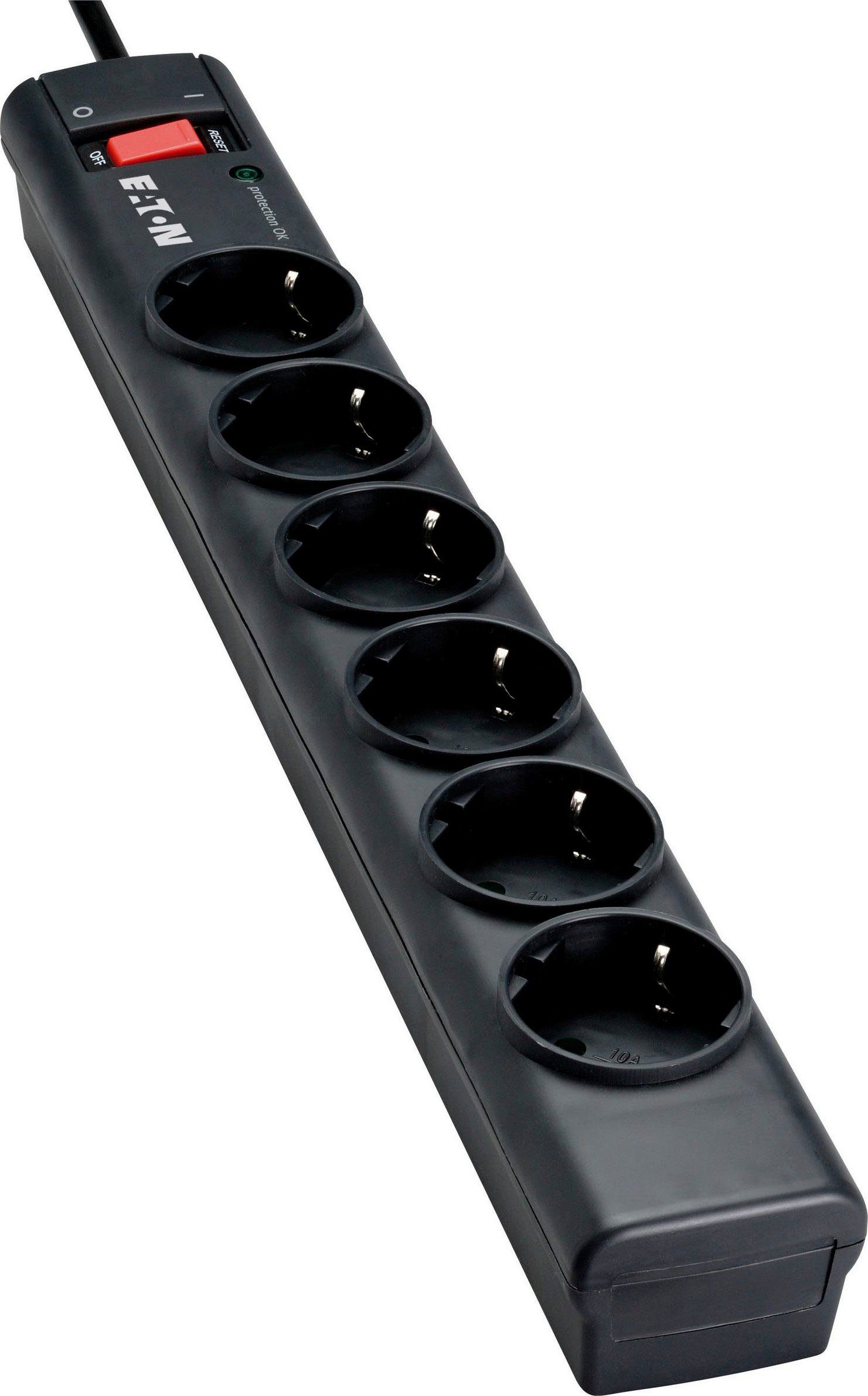 EATON Protection Strip 6 DIN PS Mehrfachsteckdose (Ein- / Ausschalter, Überspannungsschutz)