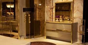JVmoebel Kommode Kommode Sideboard Metall xxl Gold Big Kommoden Italienische Stil