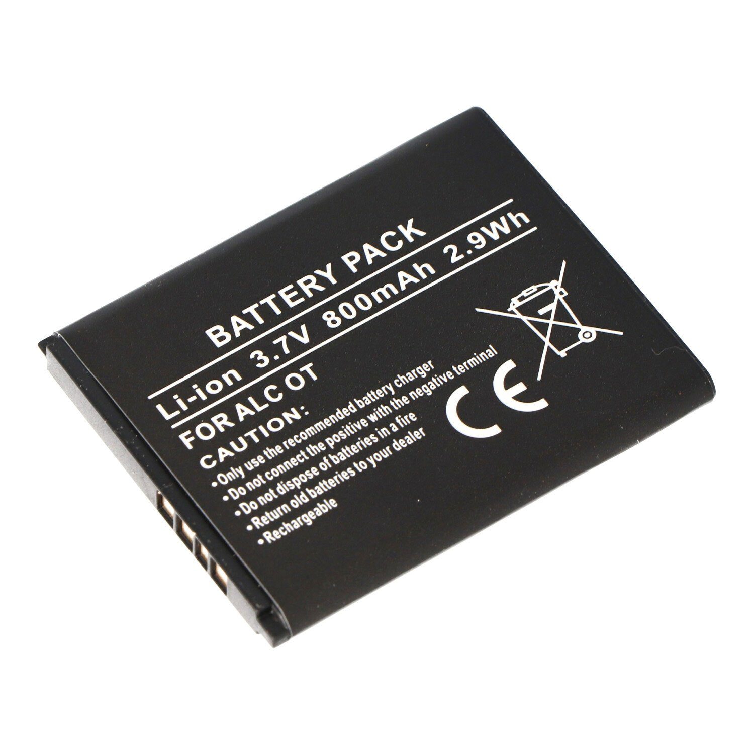 Akku passend für Alcatel One Touch 536 Akku CAB3120000C1 mit 3,7 Volt Akku