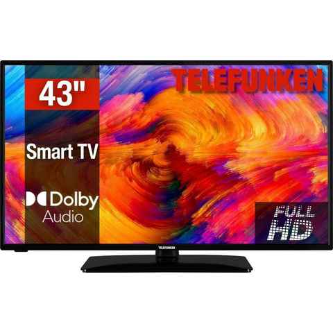 Telefunken D43F500M4CWI LED-Fernseher (108 cm/43 Zoll, Full HD, Smart-TV)