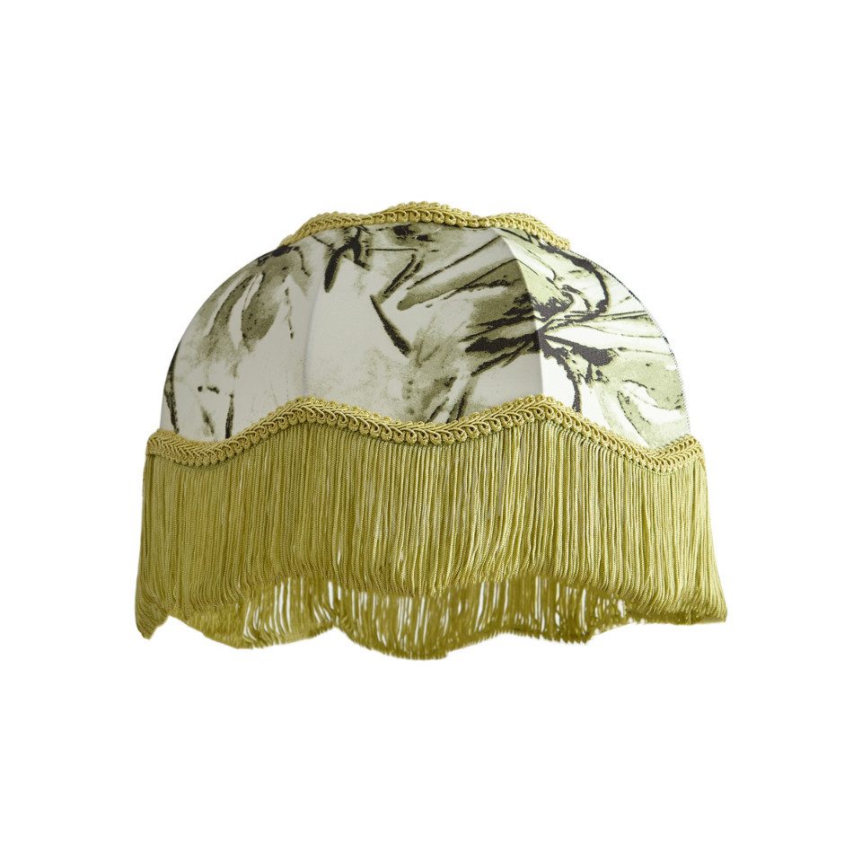 Qazqa Lampenschirm Heritage, QAZQA Lampenschirm, Weiß, Textil, classic-antique