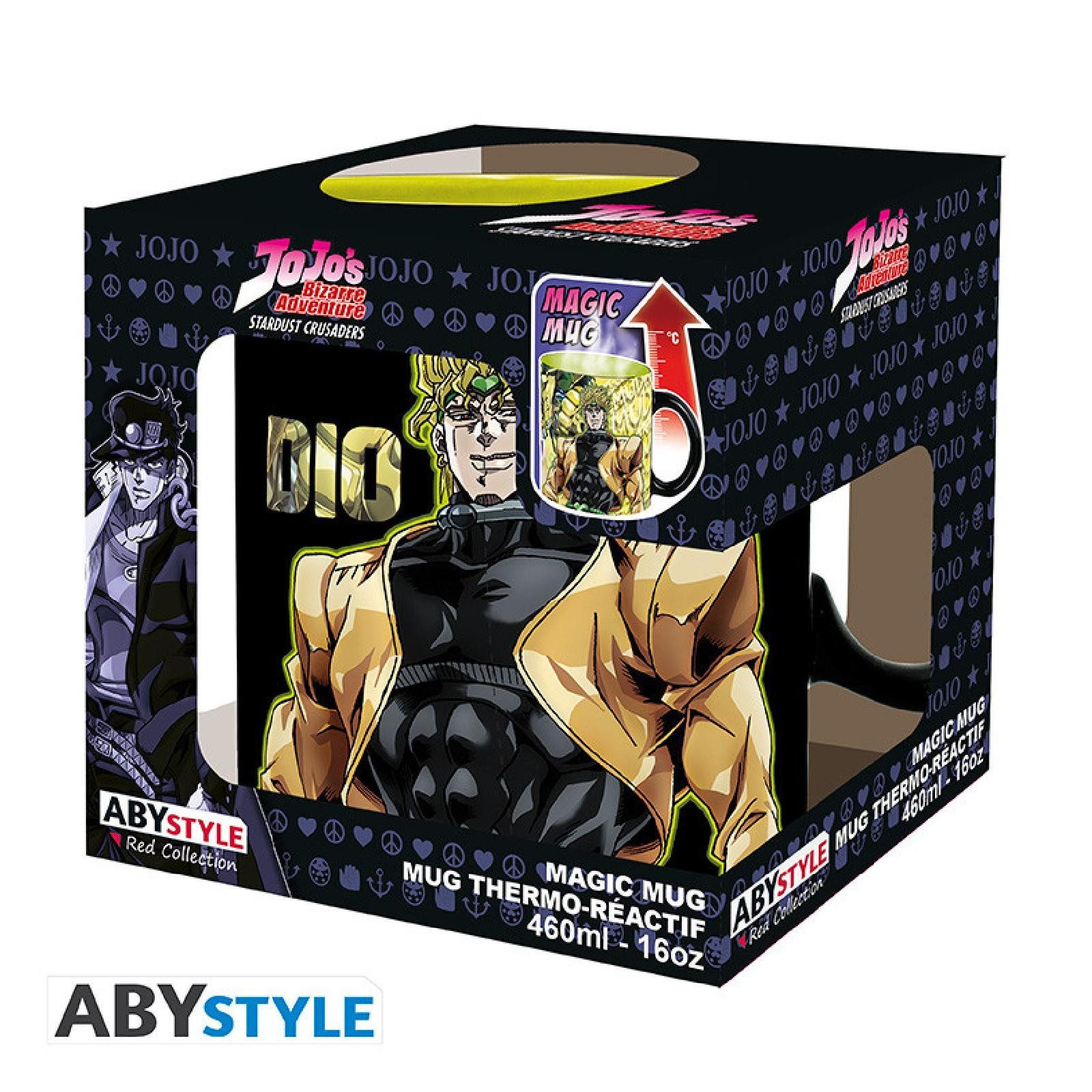 ABYstyle Tasse JOJO´S BIZARRE ADVENTURE - Tasse Heat Change - 460 ml - Jotaro Dio