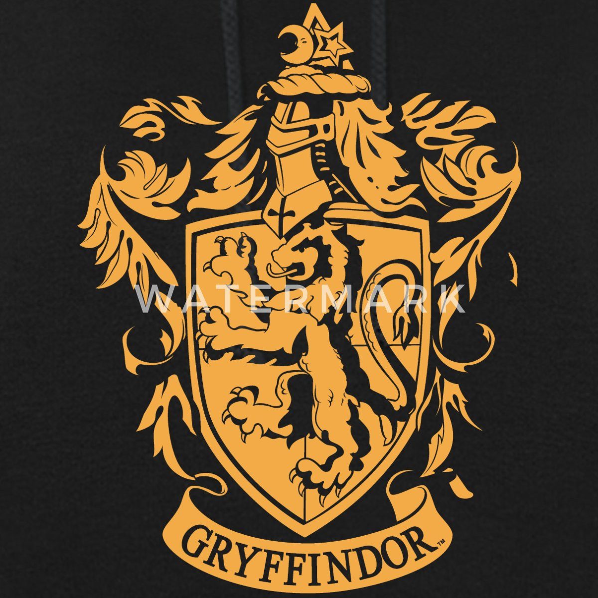 Spreadshirt Hoodie Harry Potter Haus Gryffindor Wappen Logo Damen Hoodie (1-tlg)