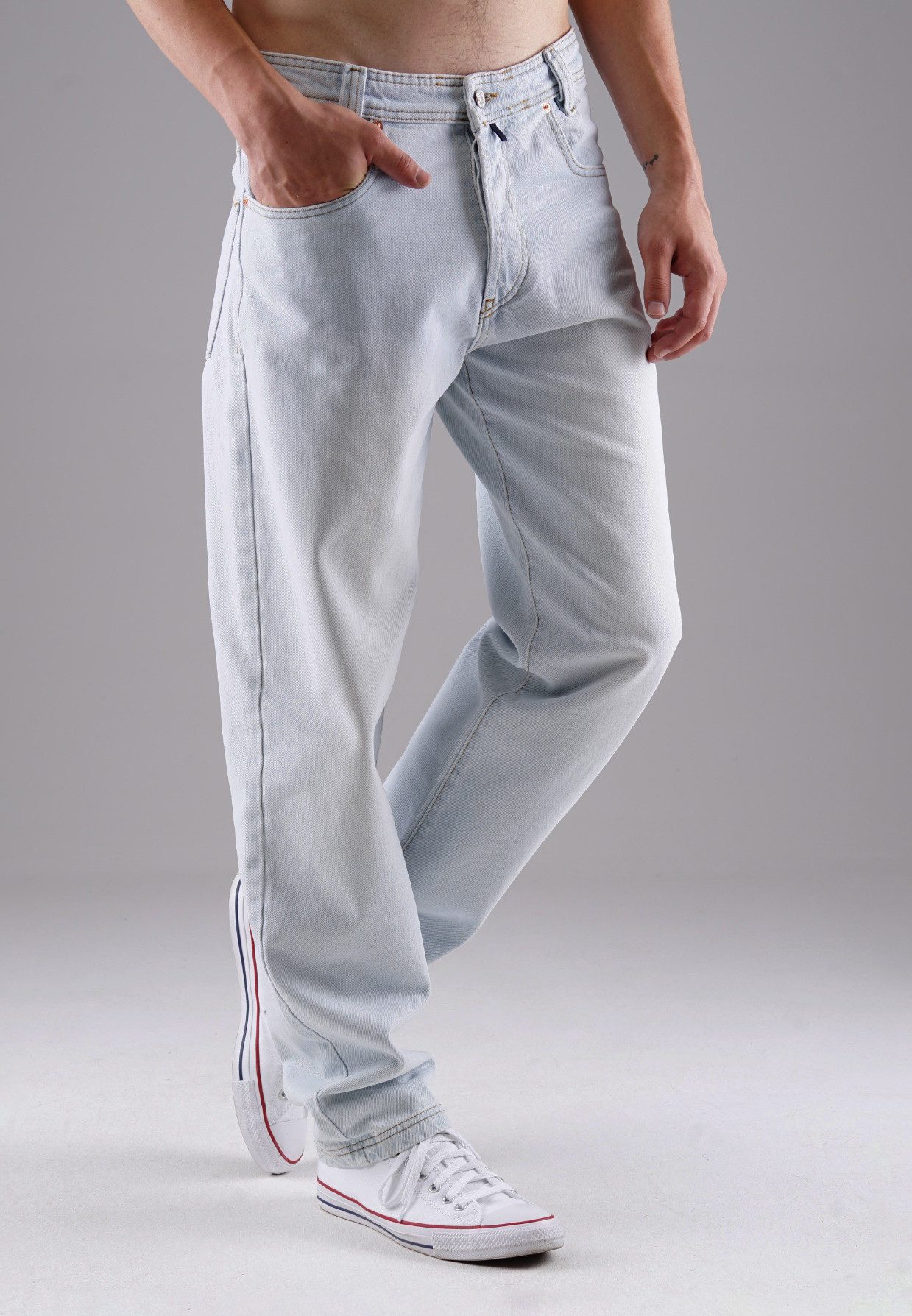 PICALDI Jeans 5-Pocket-Jeans Relax Tapered Fit günstig online kaufen