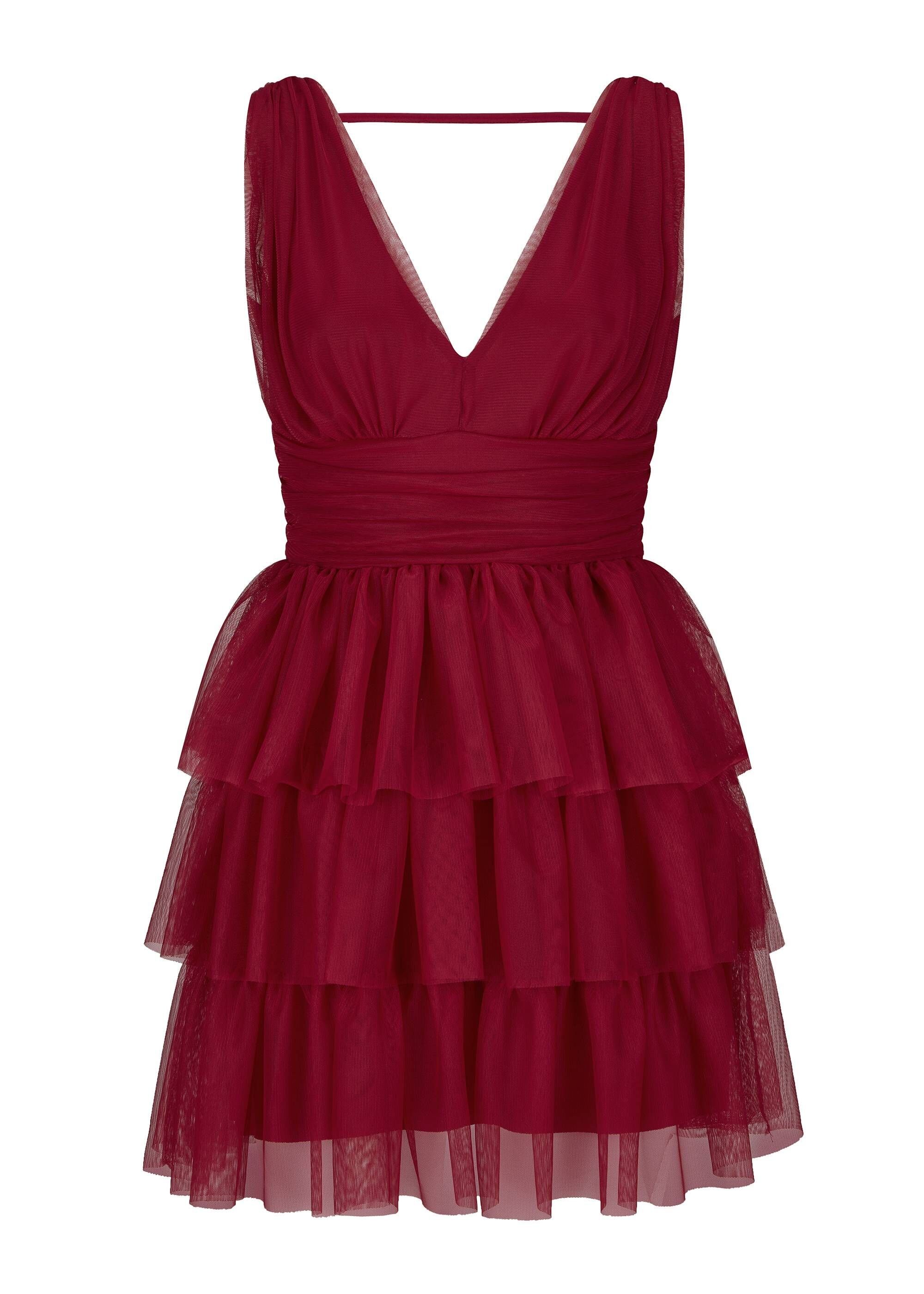 Nicowa Cocktailkleid STELLOWA (1-tlg) mit Volants günstig online kaufen