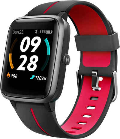 UMIDIGI Smartwatch (1,3 Zoll, Android, iOS), mit Built-in GPS, Customized Dial, Fitness Tracker Heart Rate Monitor