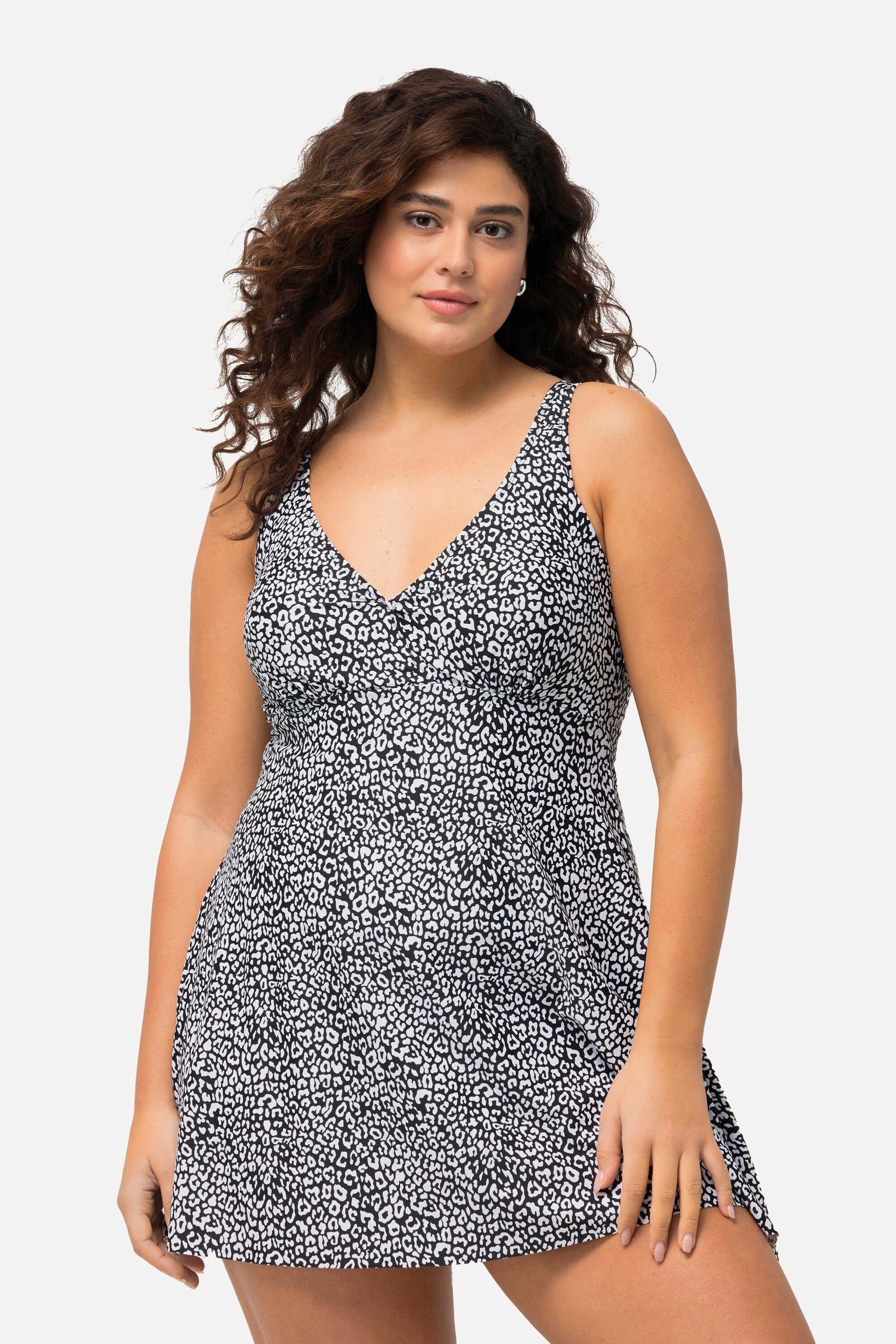 Ulla Popken Badekleid Badekleid Leomuster Softcups günstig online kaufen
