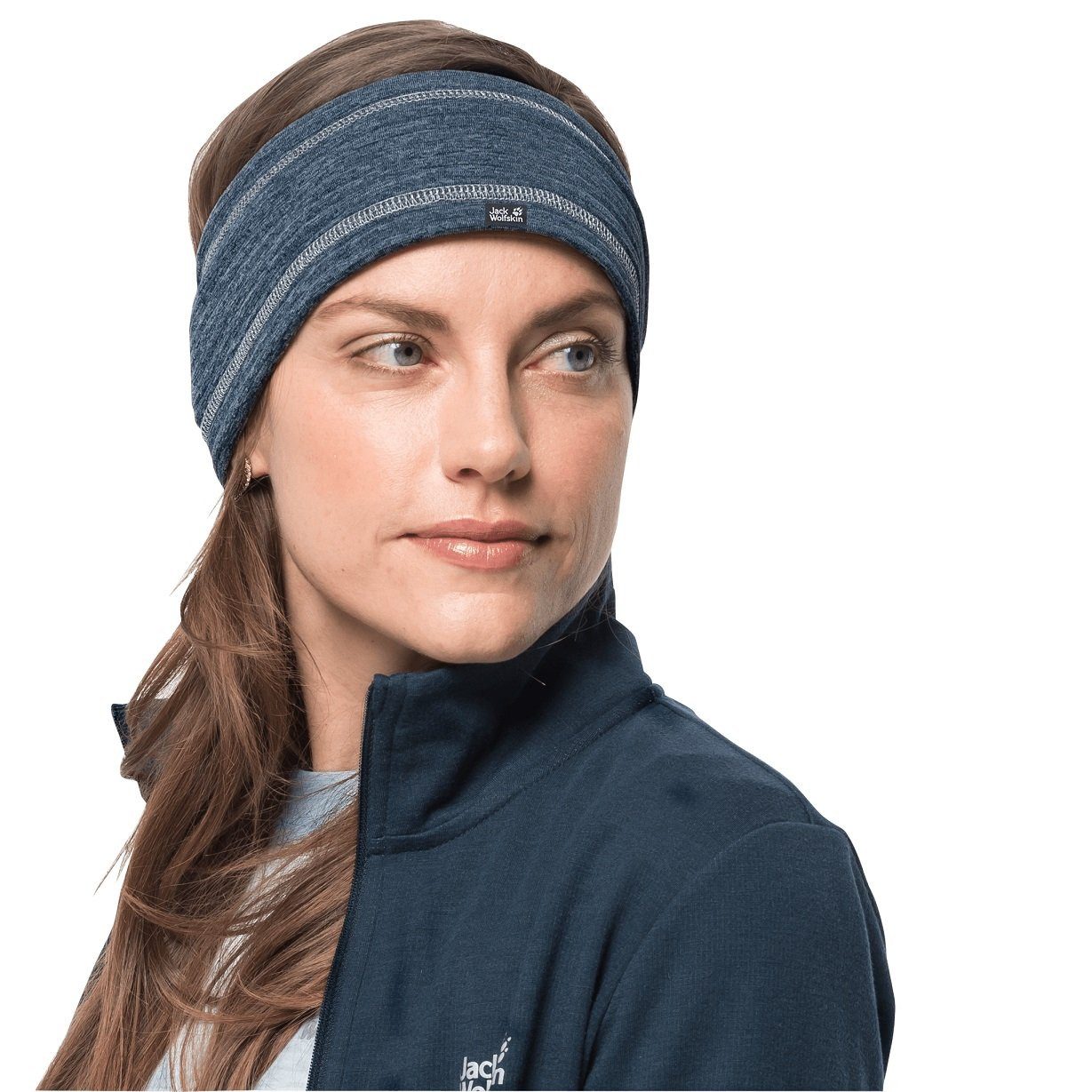 Jack Wolfskin Stirnband Active Tongari Headband - nachtblau Damen