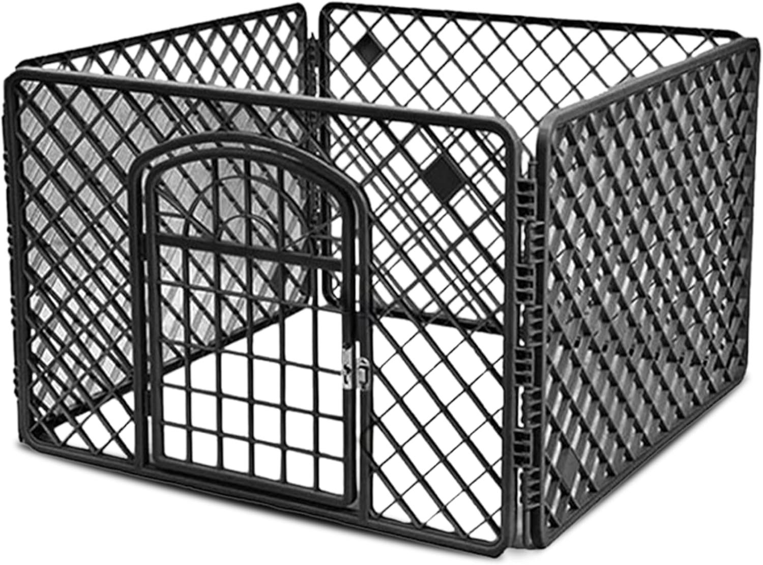 Best for Home Hundezwinger Faltbarer Hundelaufstall – flexibel, pflegeleicht, Indoor & Outdoor