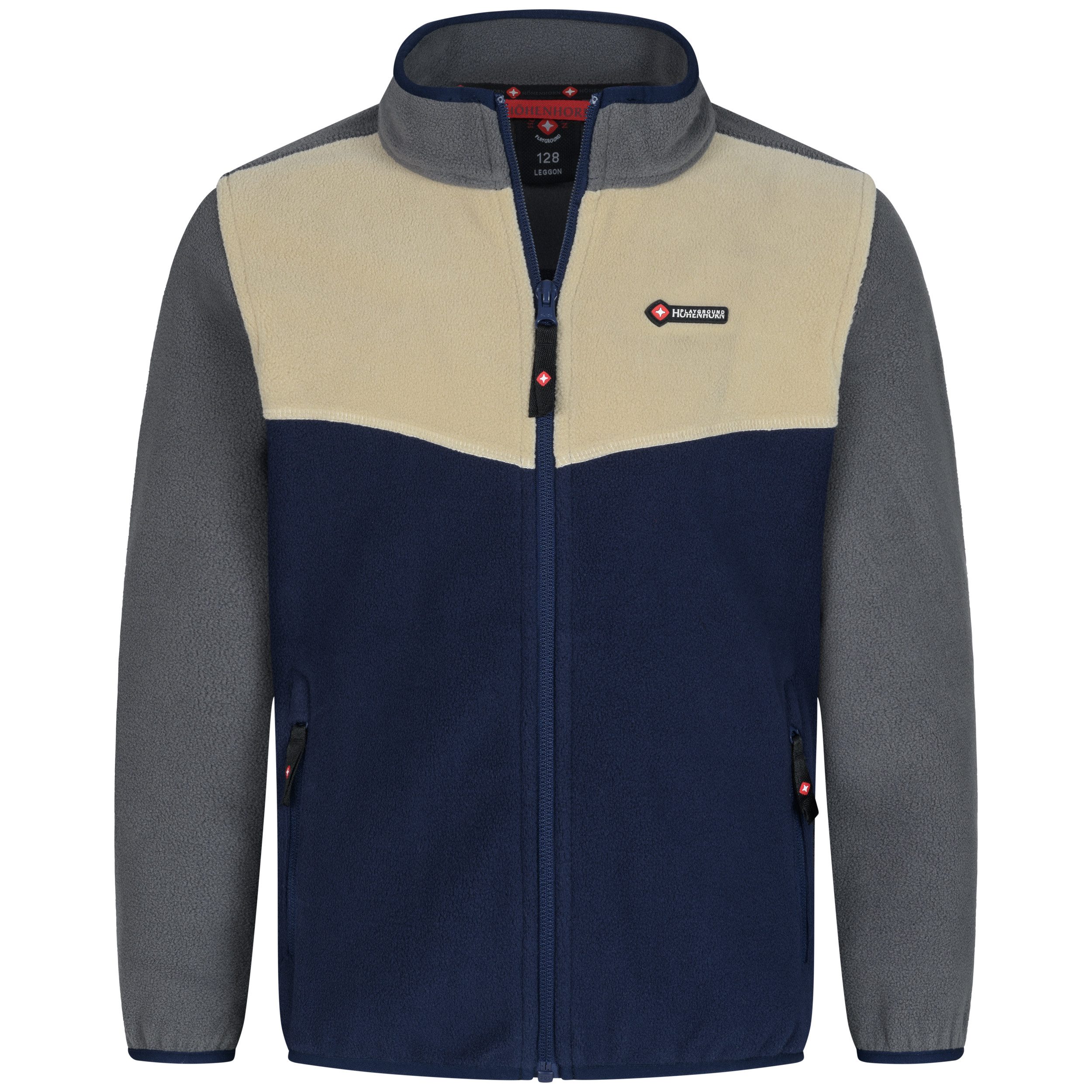 Höhenhorn Fleecejacke Leggon Kinder Fleece Jacke Jungen Mädchen Full Zip Outdoor Freizeit