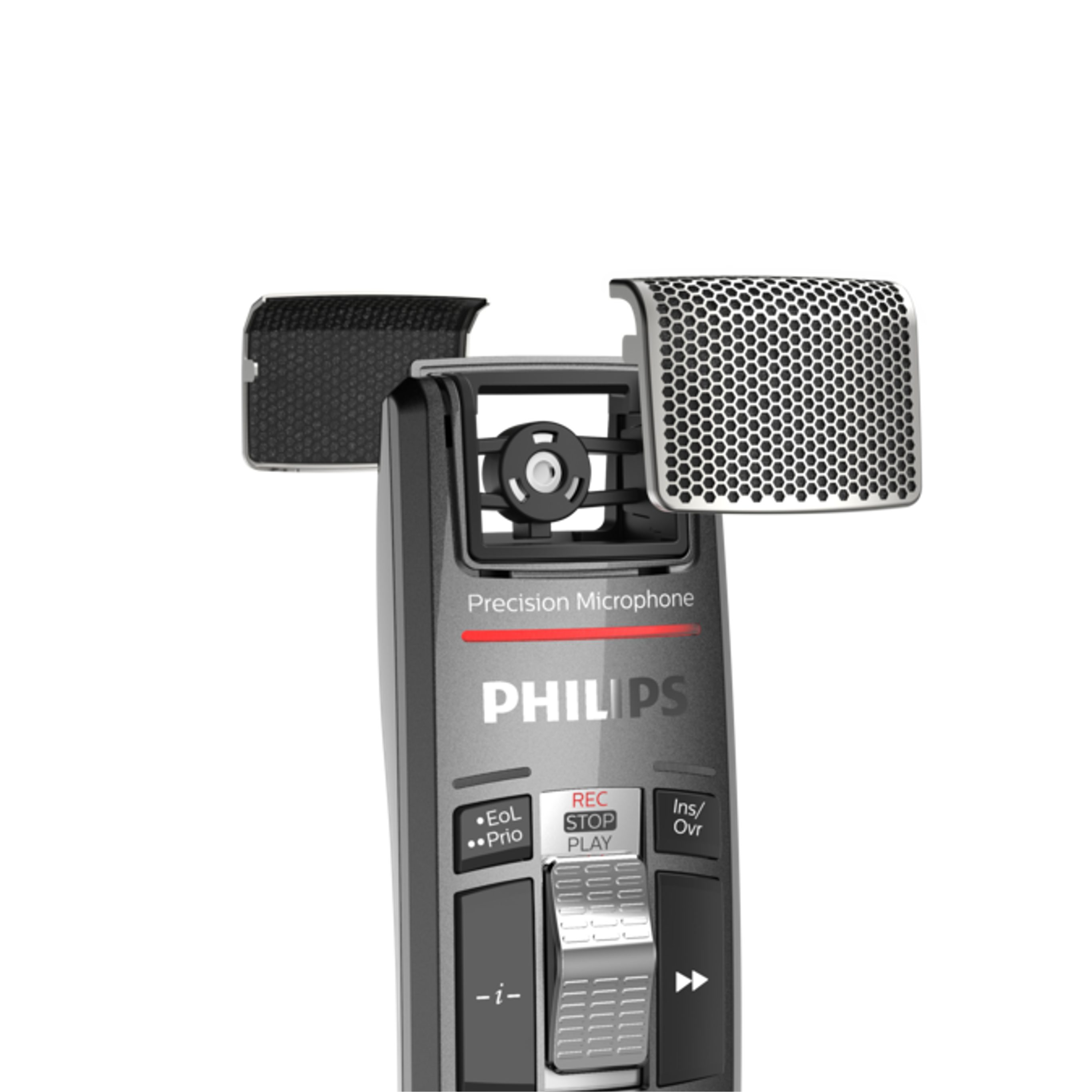 Philips SMP3700 SpeechMike Premium Touch Diktiermikrofon Digitales Diktiergerät (Studioqualität, Drucktasten, Bewegungssensor)