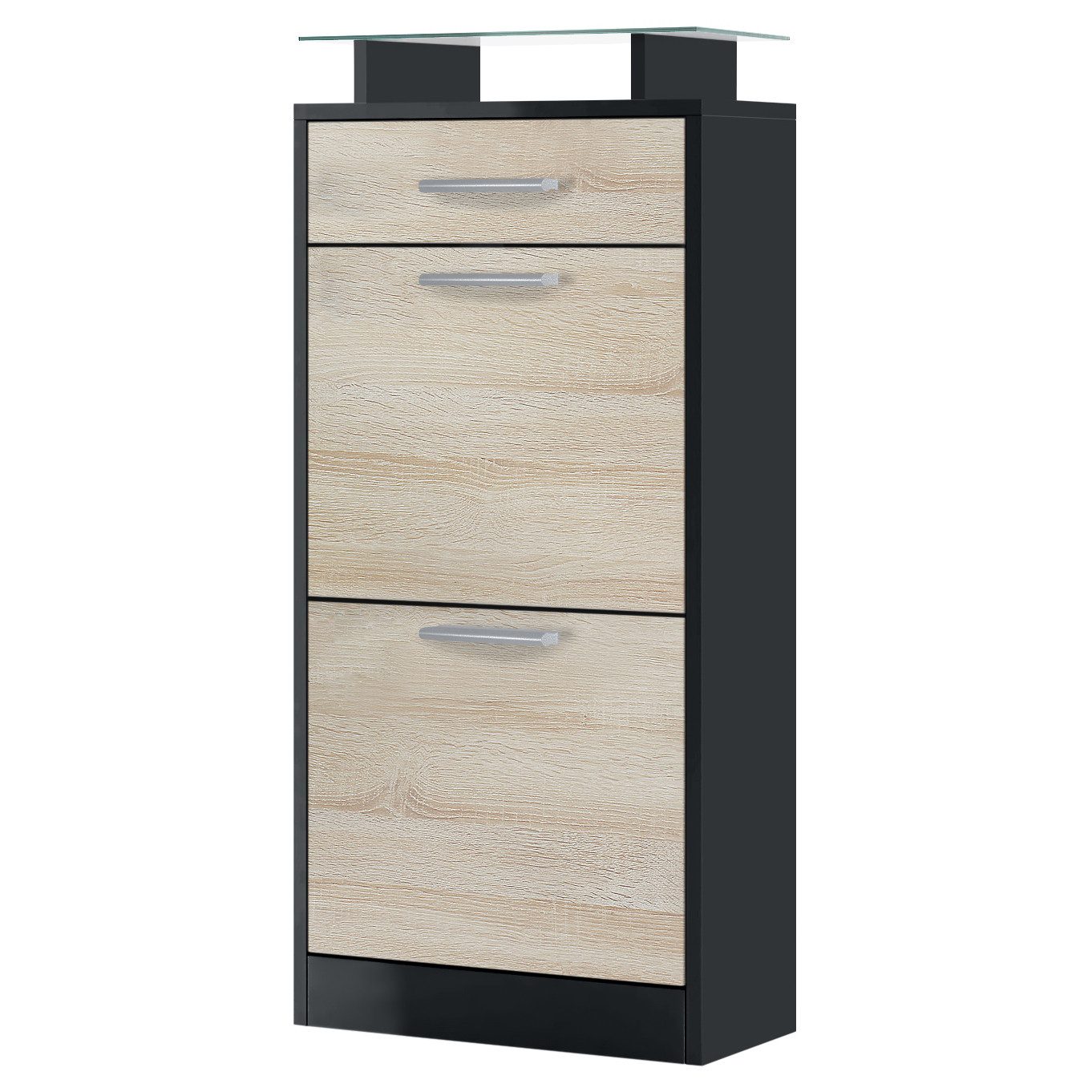 Vladon Schuhschrank Loret V2 (Schuhkipper für günstig online kaufen