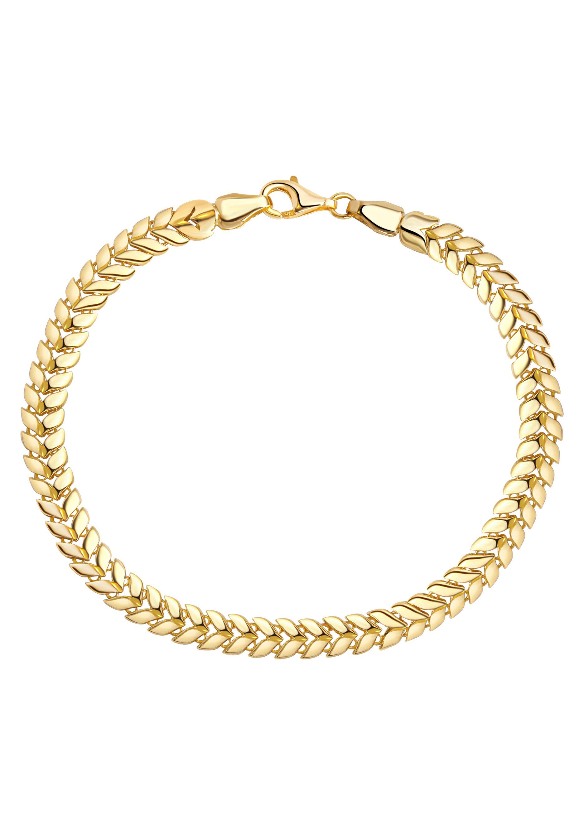 Firetti Goldarmband Schmuck Geschenk Gold 375 Armschmuck Armkette Goldarmband Fischgrät