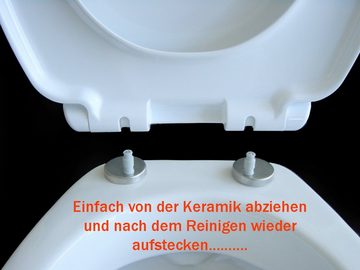 ADOB WC-Sitz Alpenglück, Absenkautomatik, zur Reinigung abnehmbar