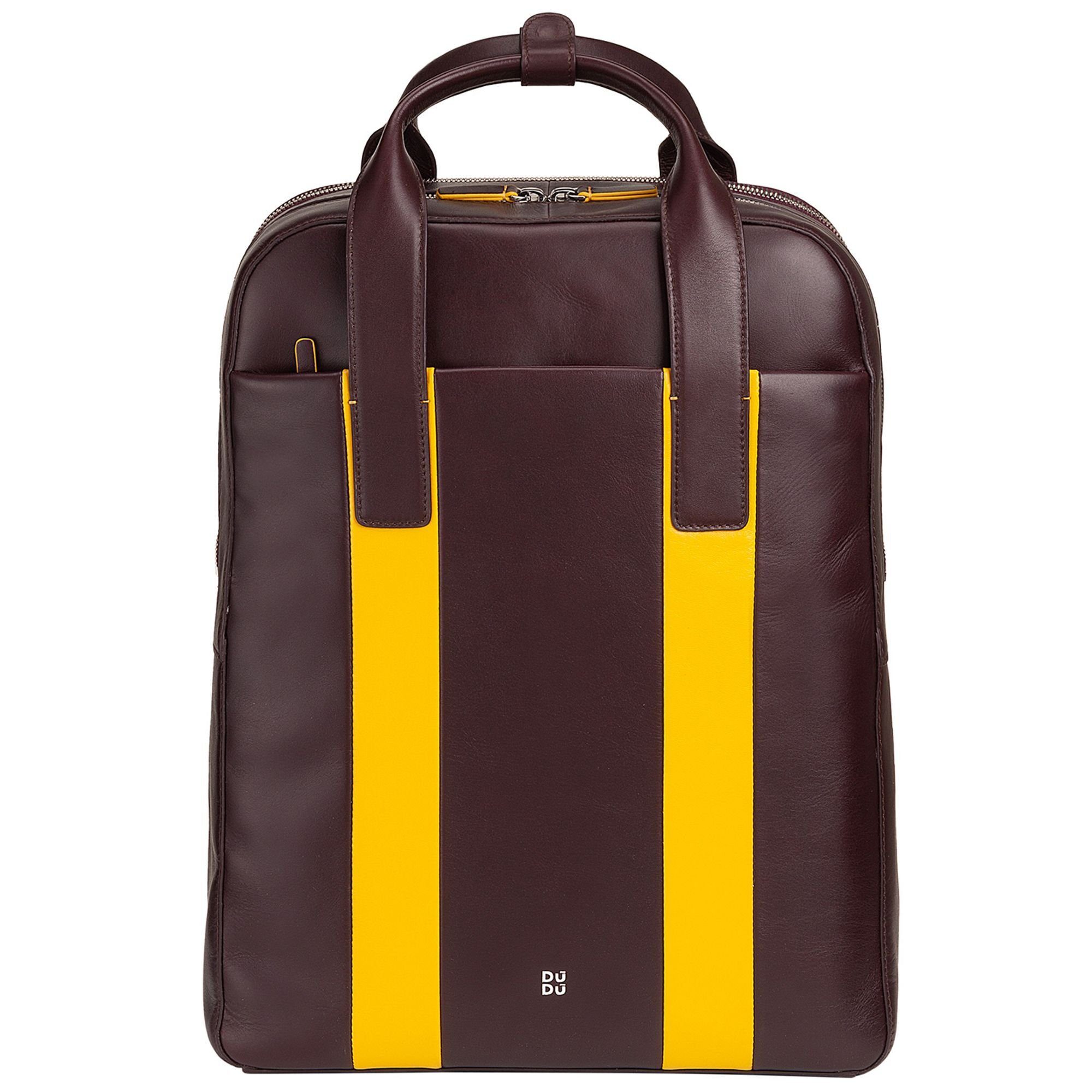 burgundy Daypack, DuDu Leder